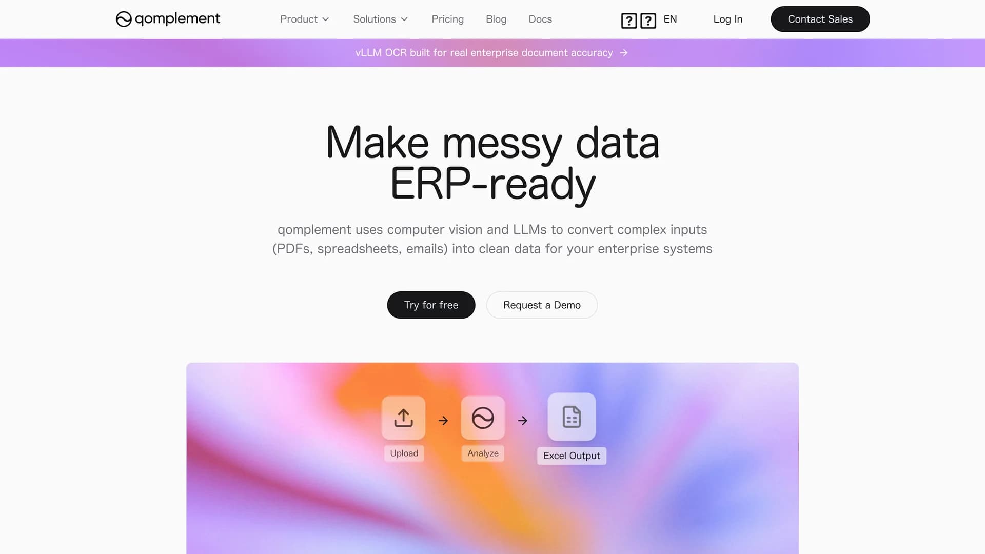 qomplement homepage