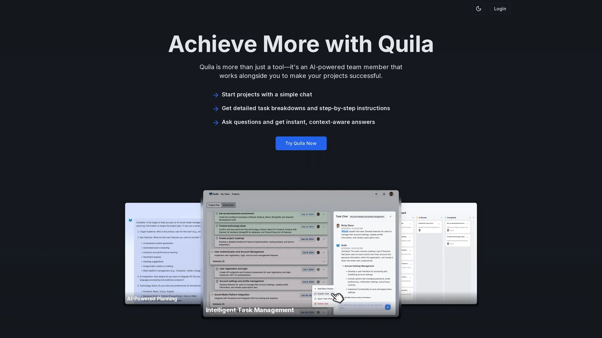 quila homepage