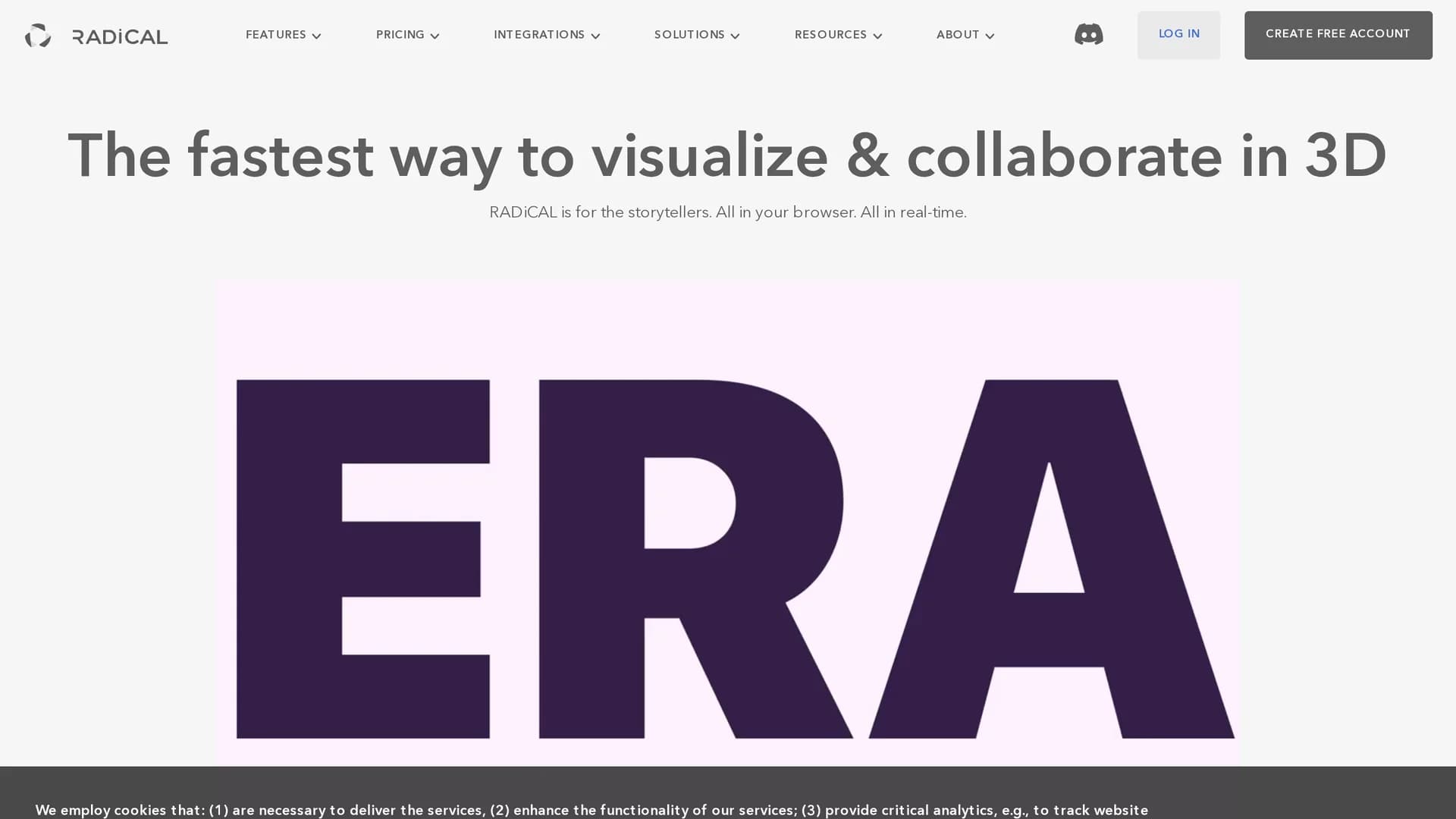 radical homepage