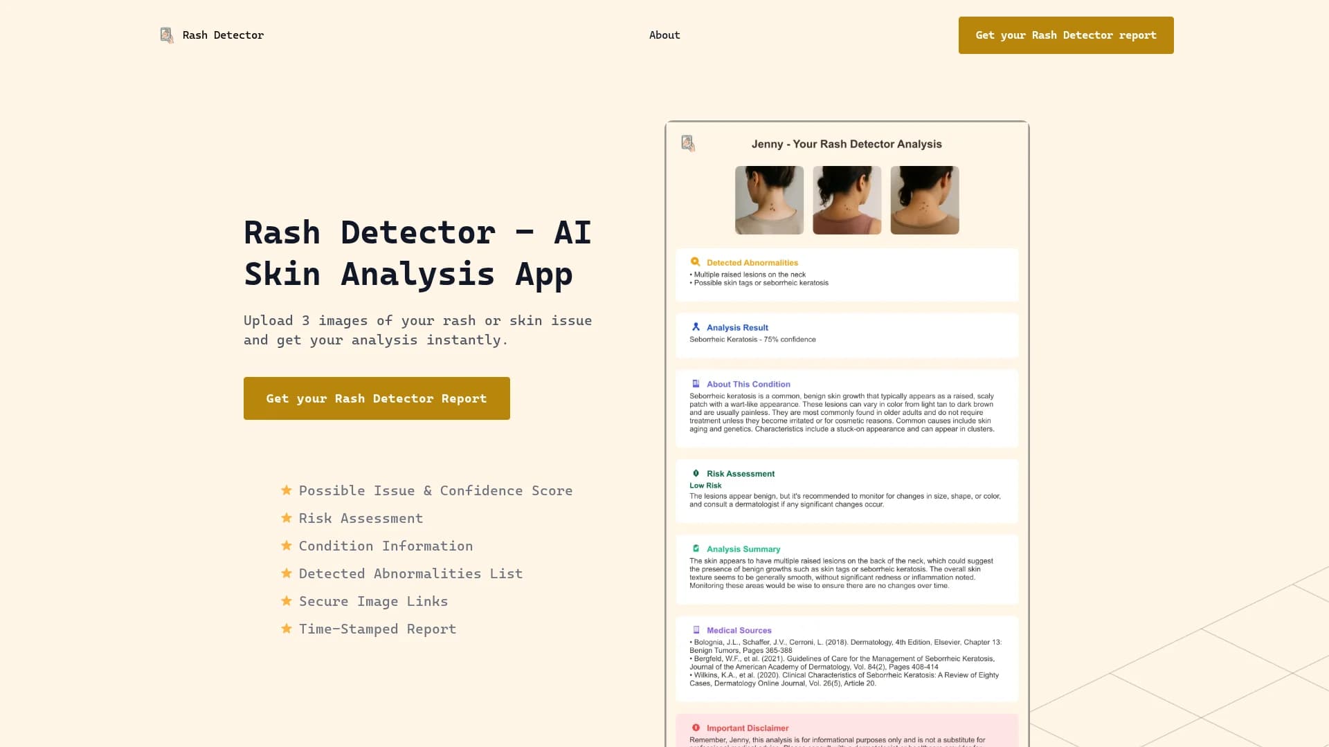 rash-detector homepage