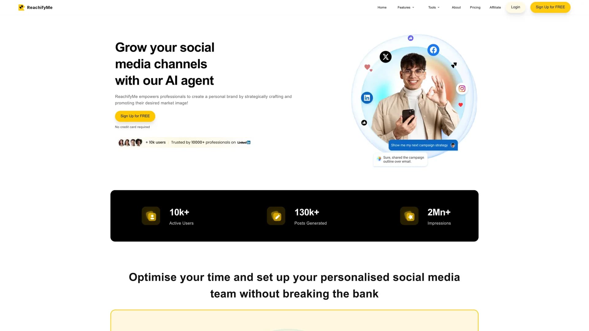 reachifyme homepage