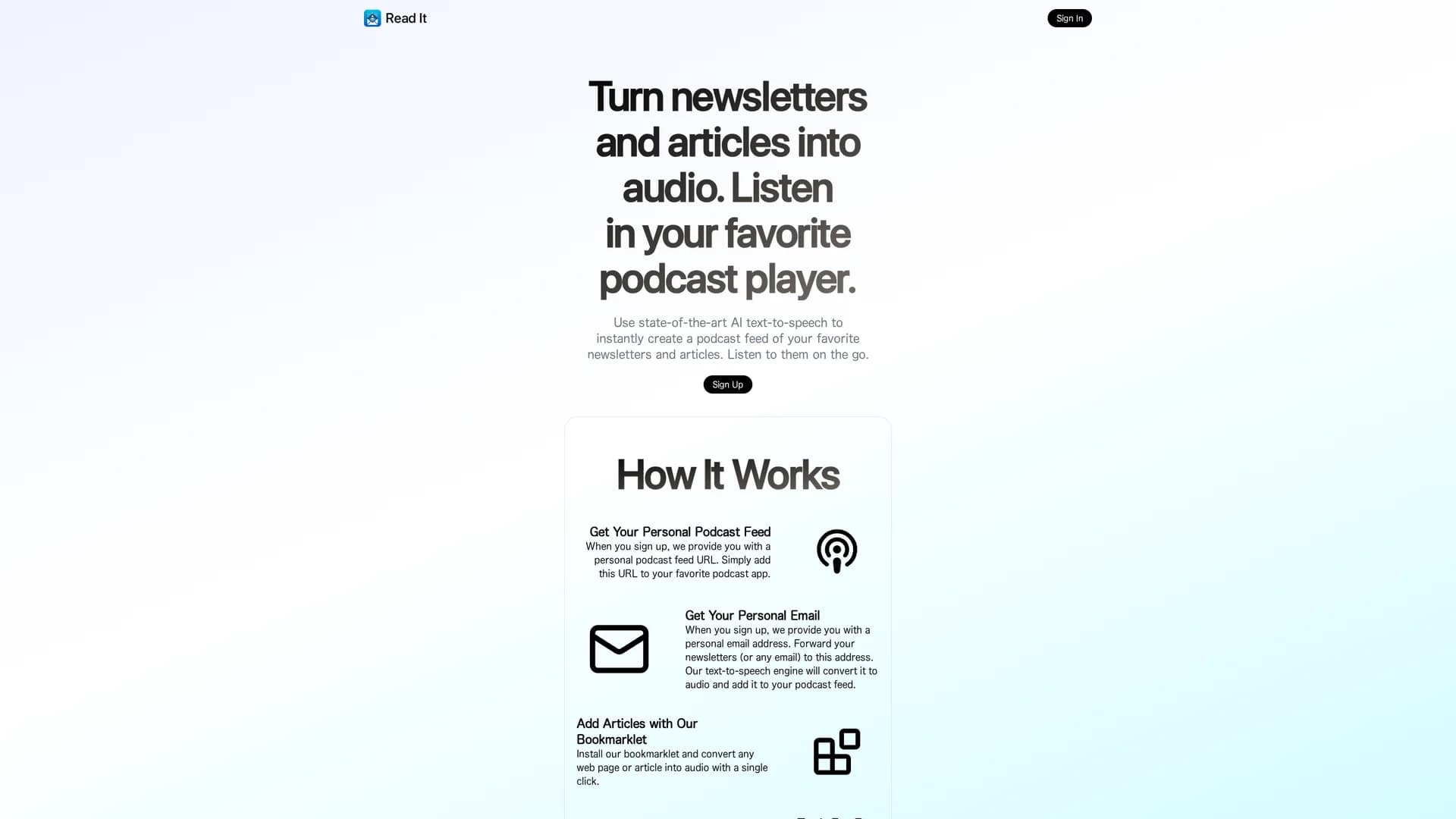 read-it homepage