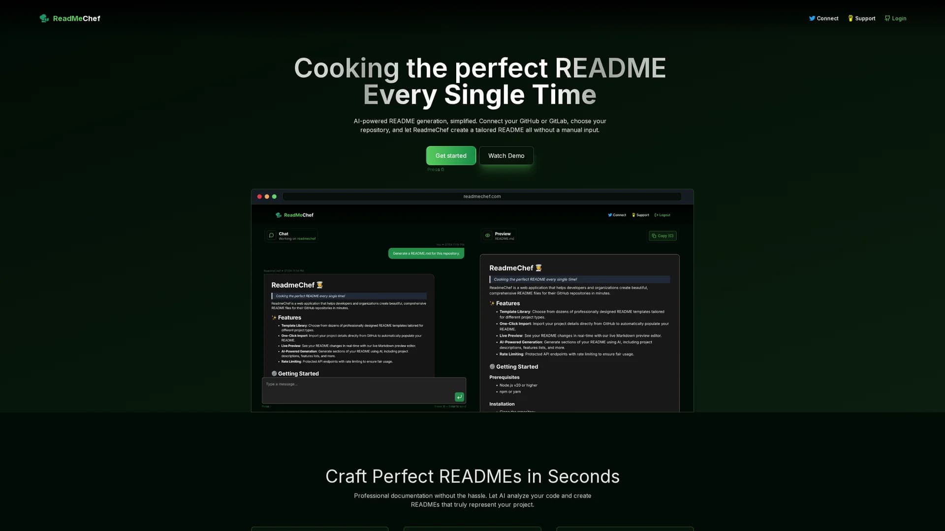 readmechef homepage