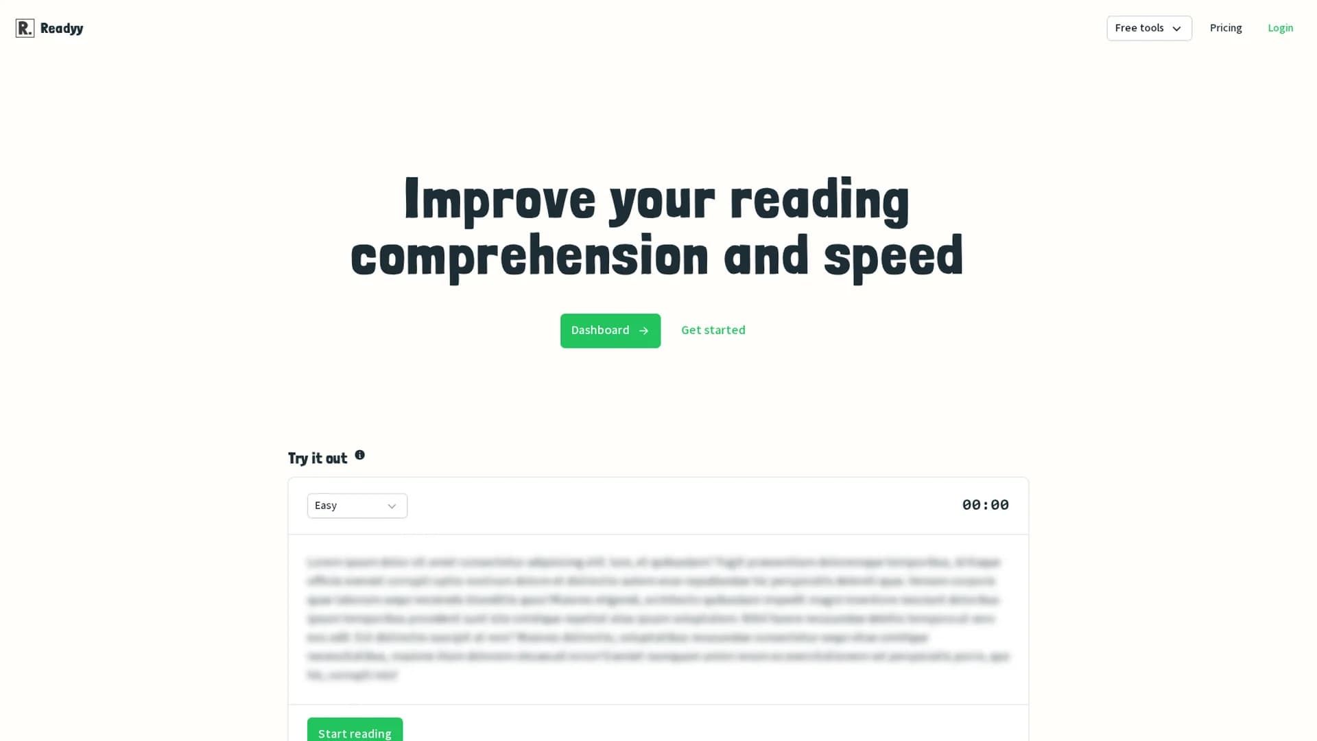readyy homepage