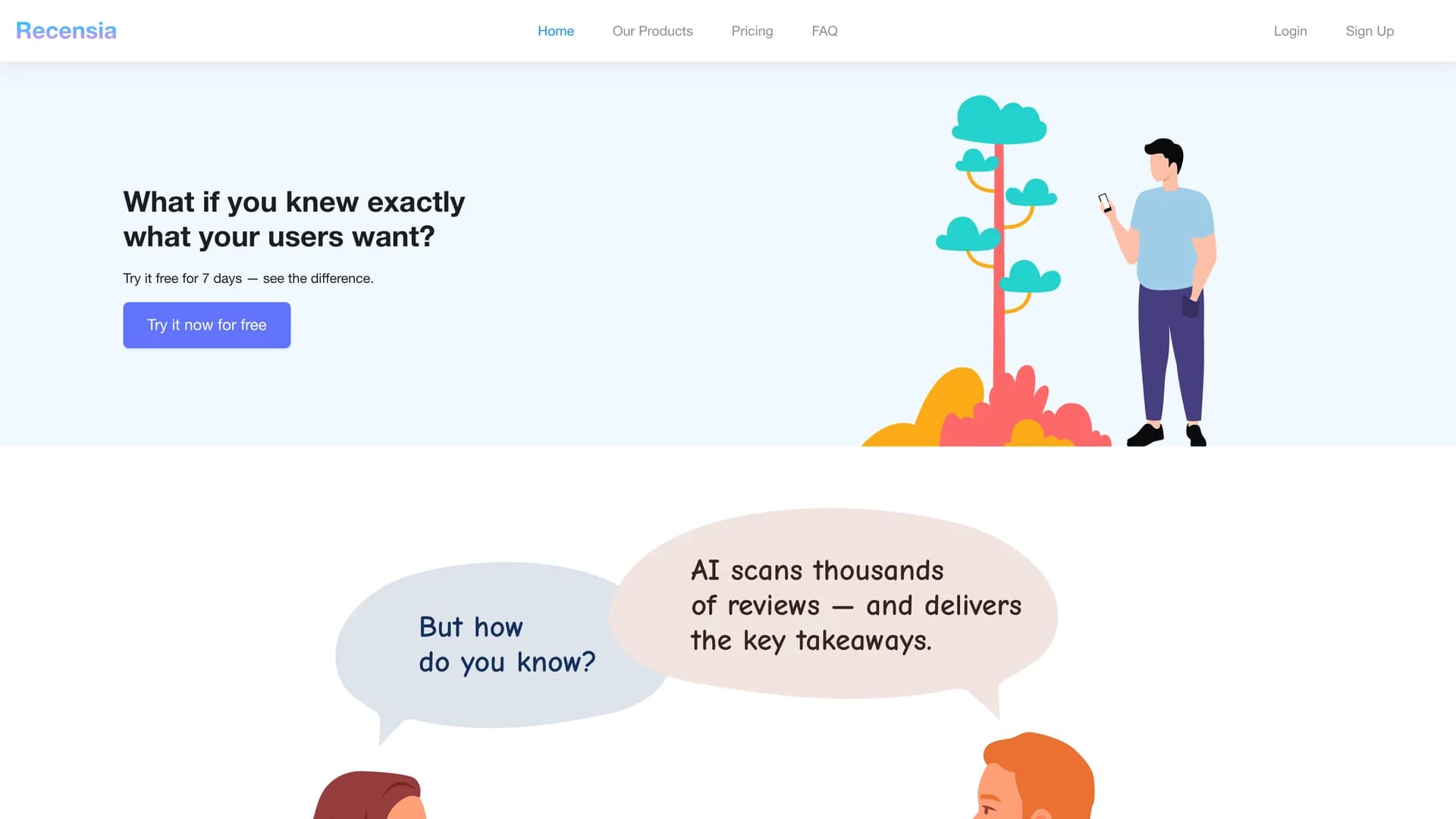 recensia homepage