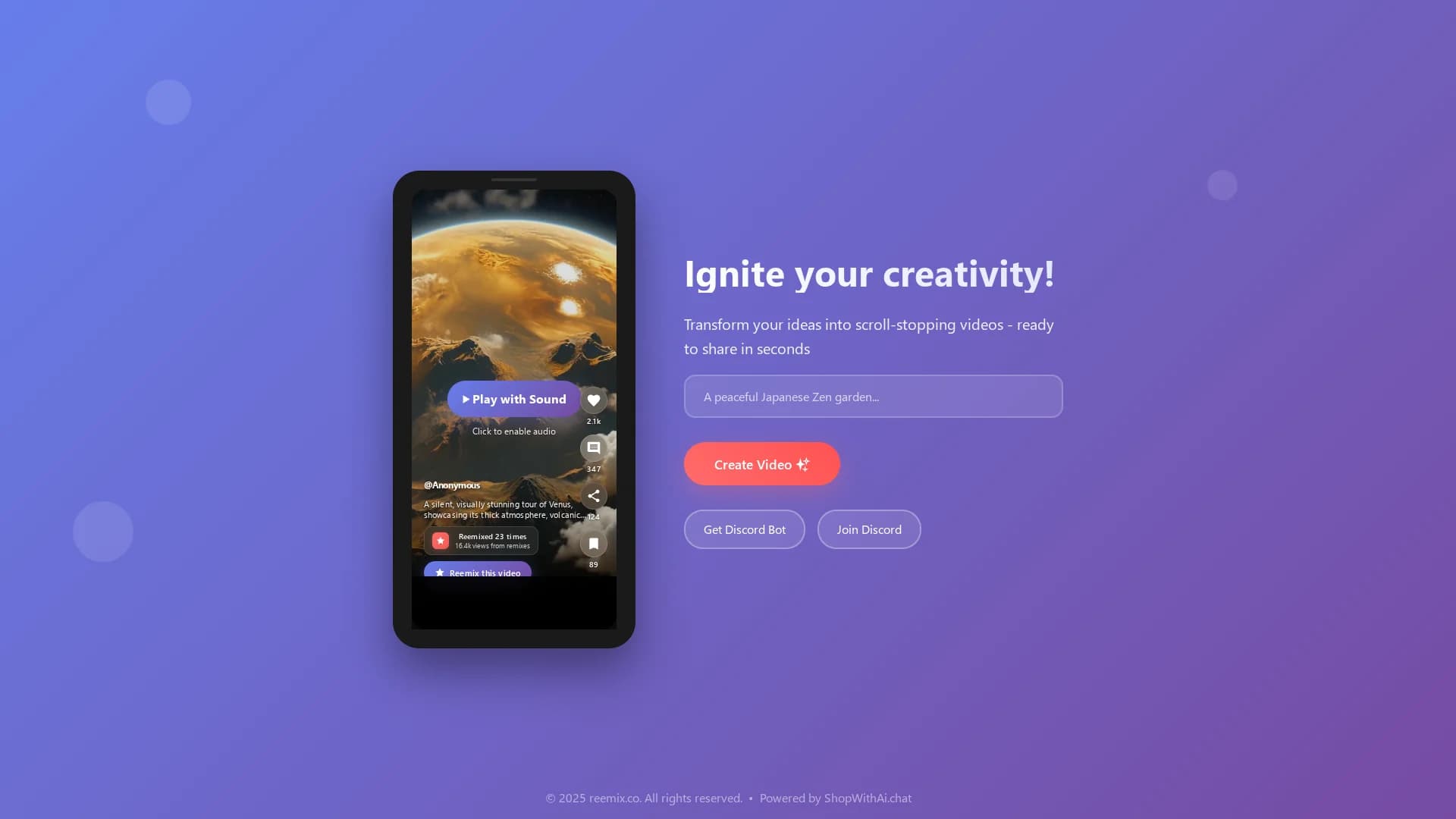 reemix-co homepage