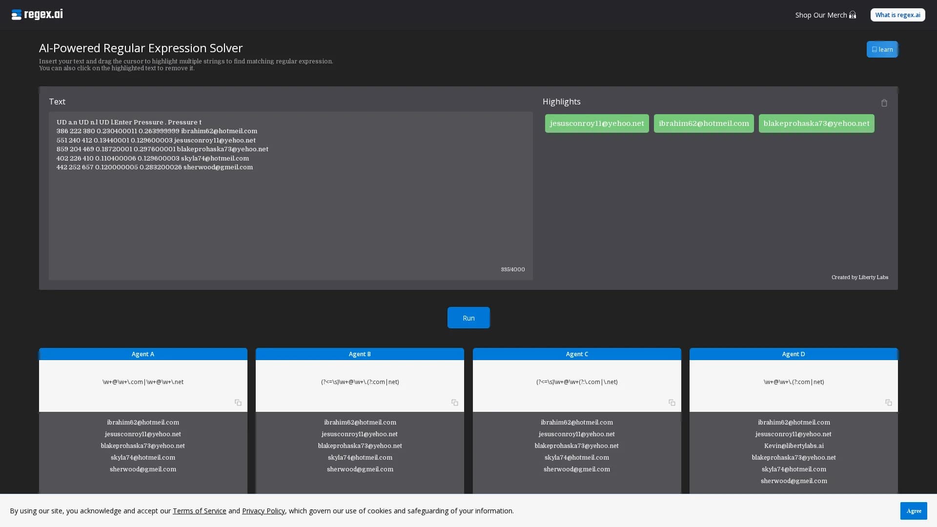 regex-ai homepage