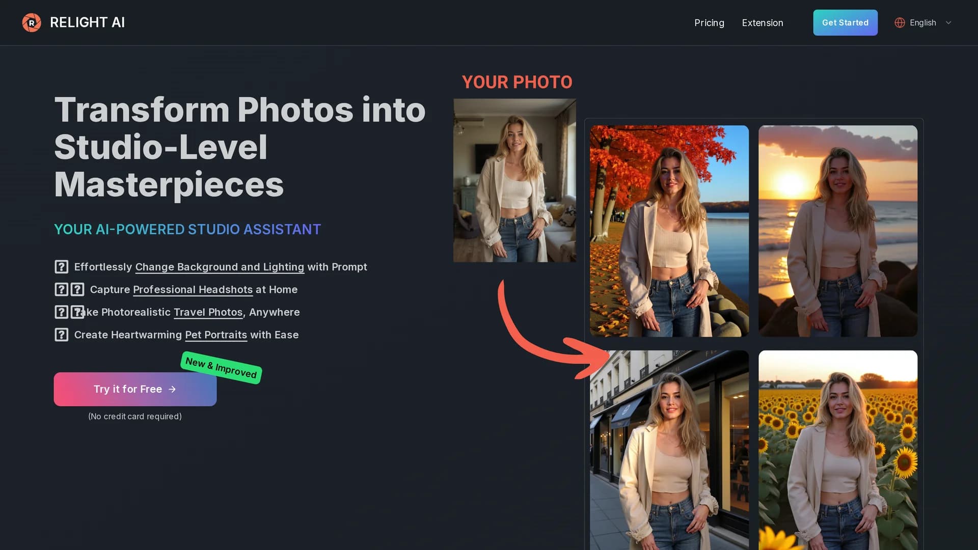 relight-ai homepage