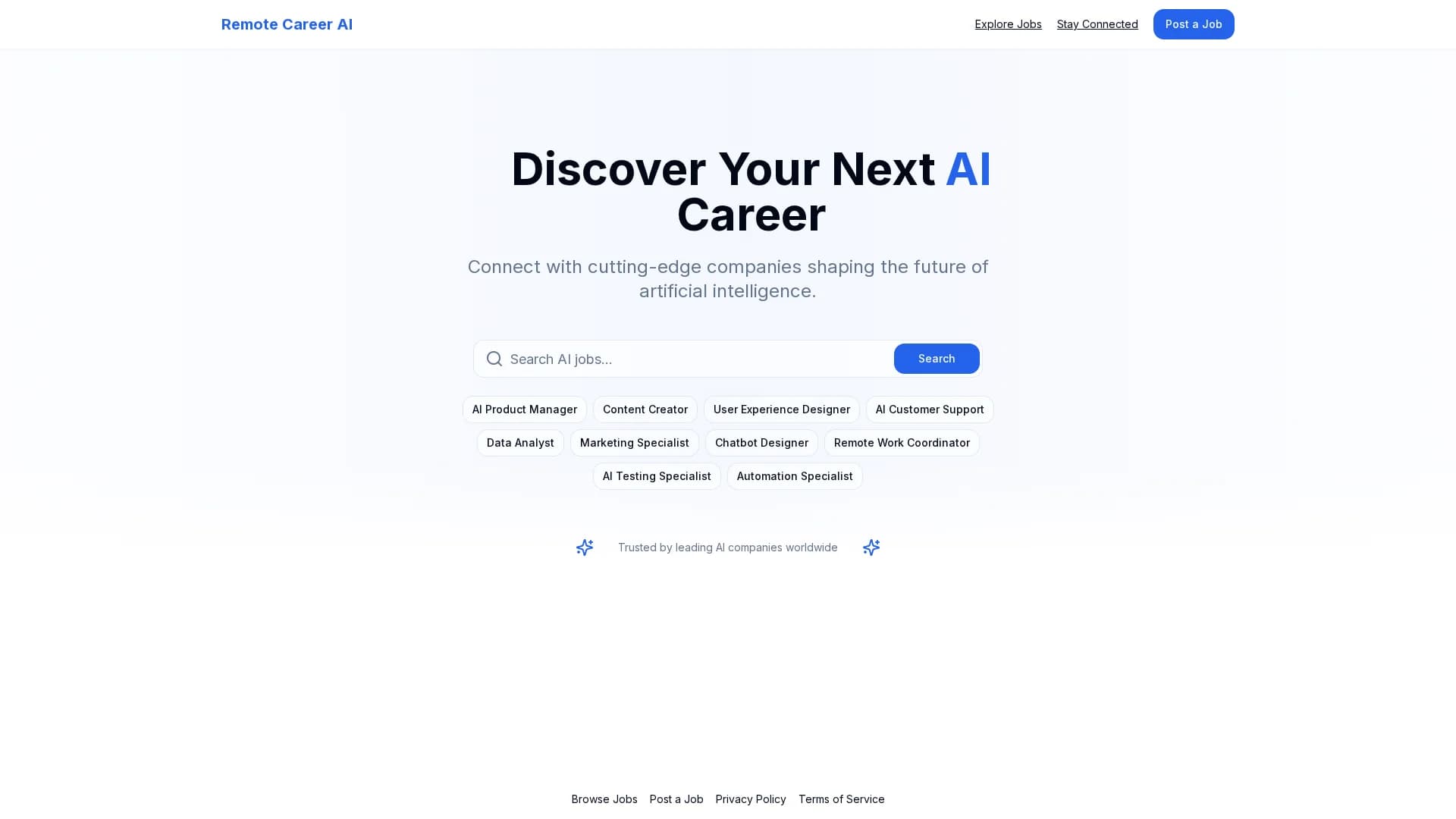 remote-career homepage