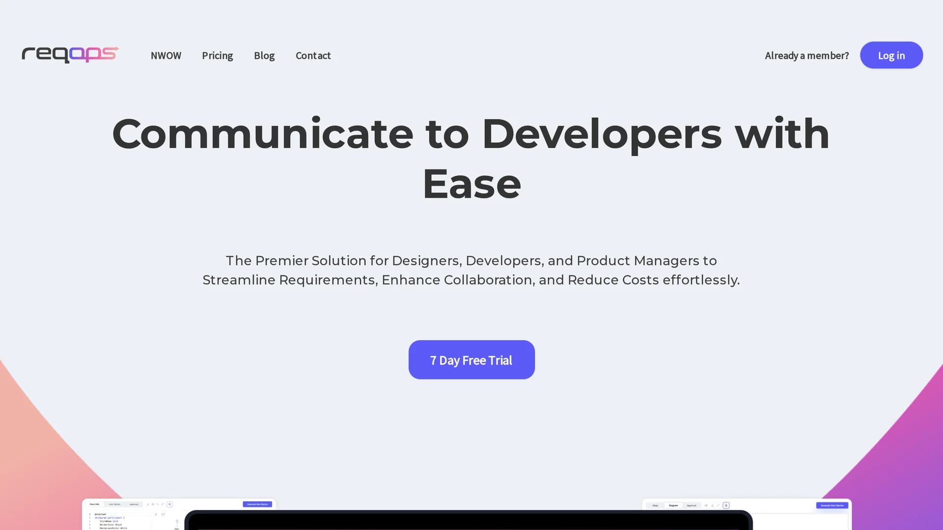 reqops homepage