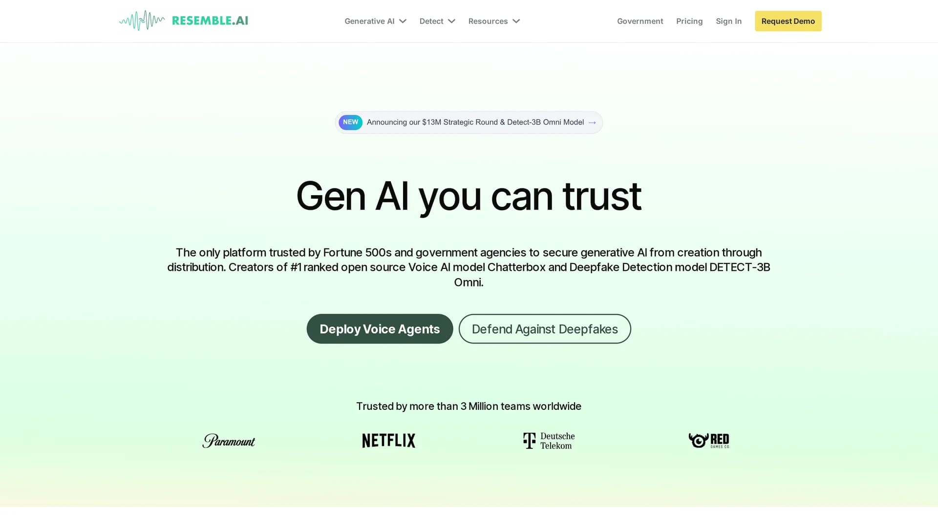 resemble homepage
