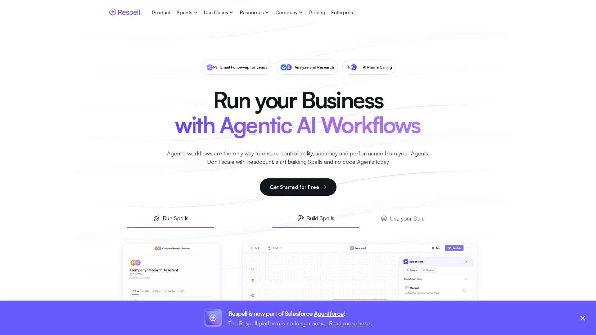 respell homepage