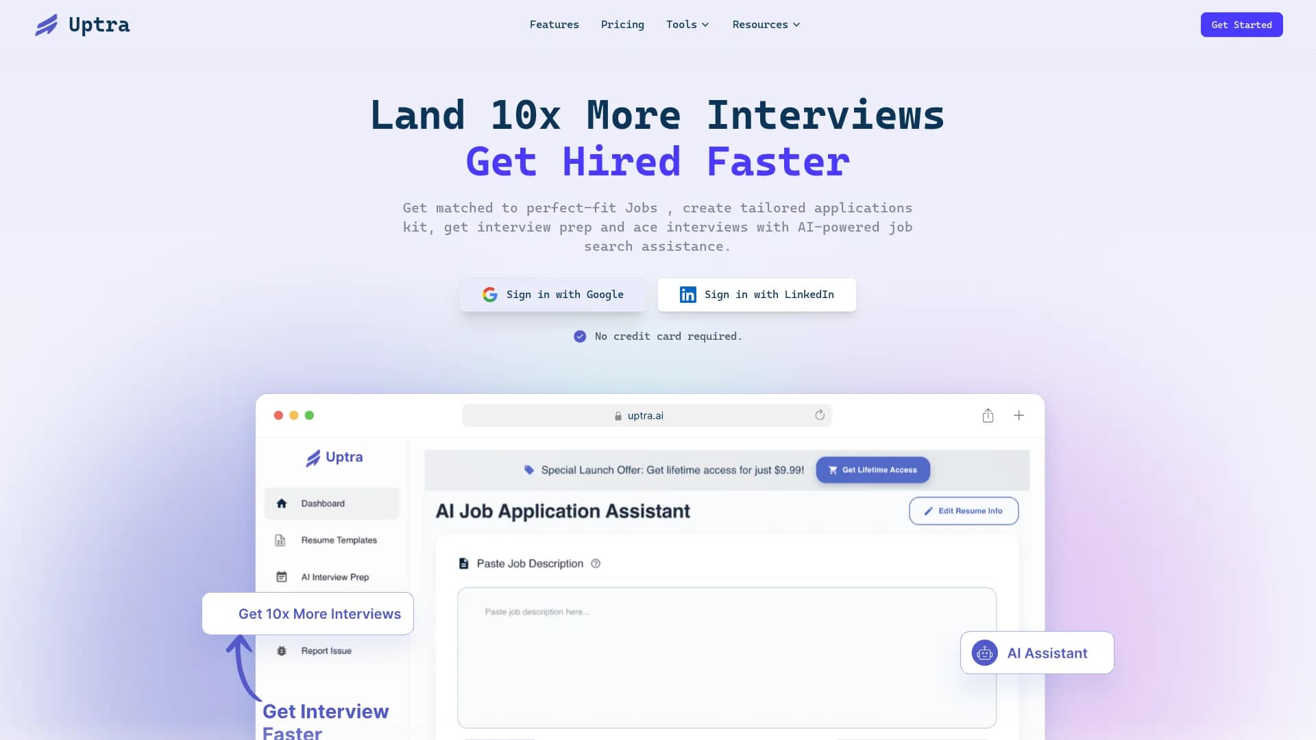 resumea-io homepage