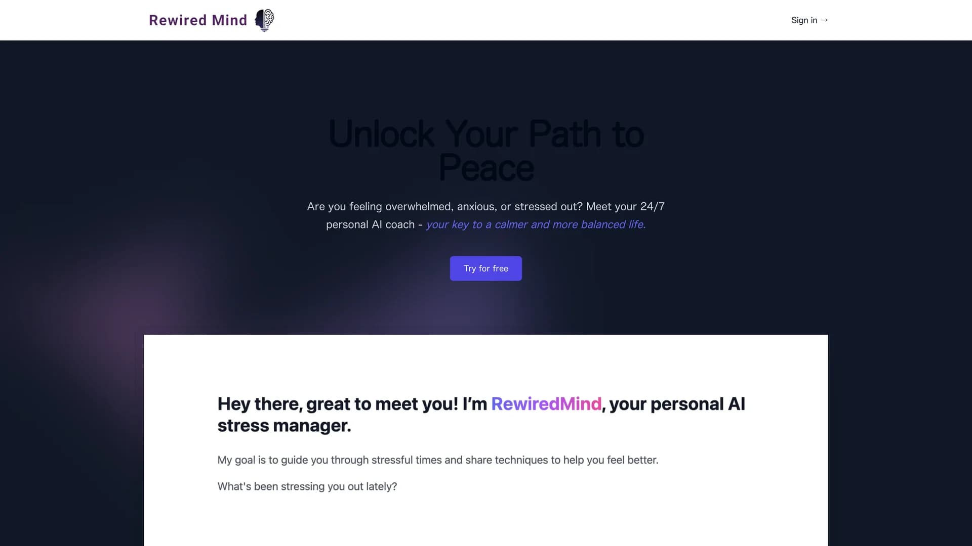 rewiredmind homepage