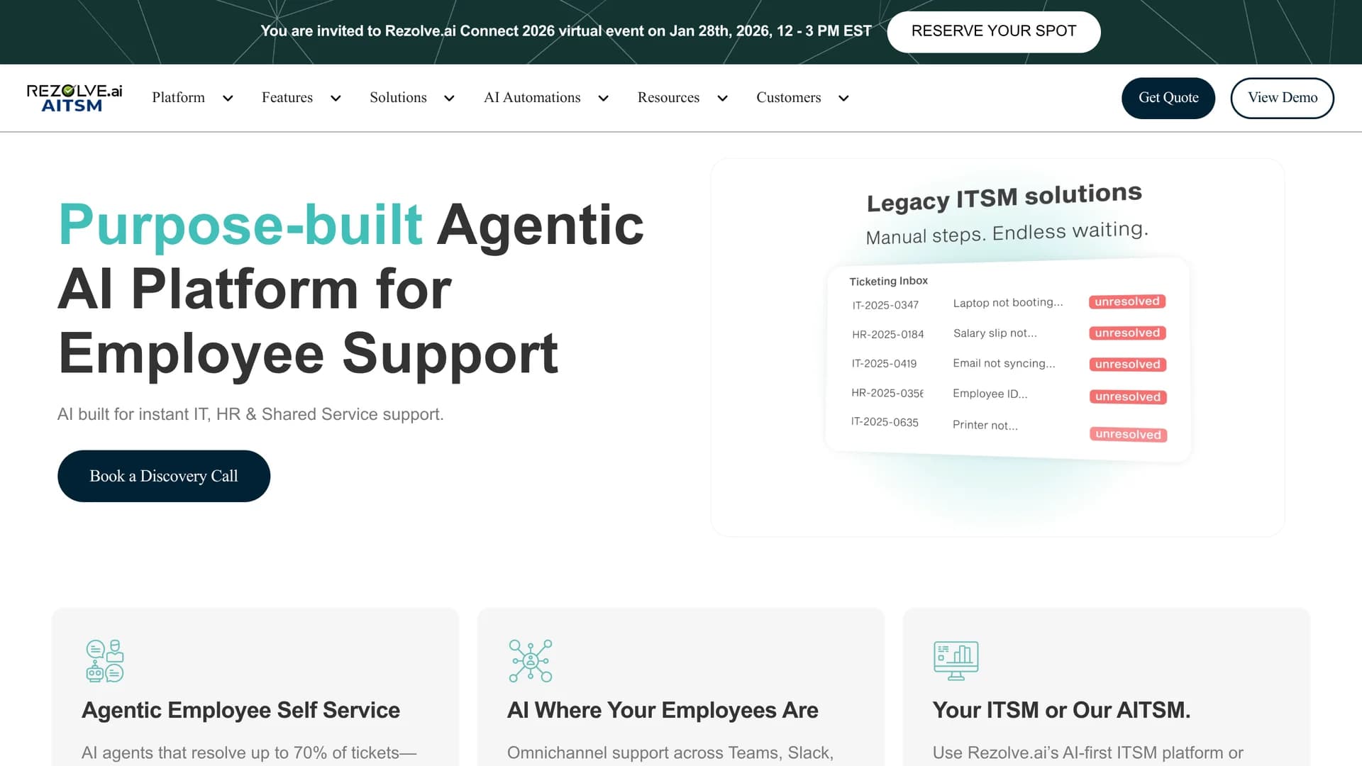 rezolve-ai homepage