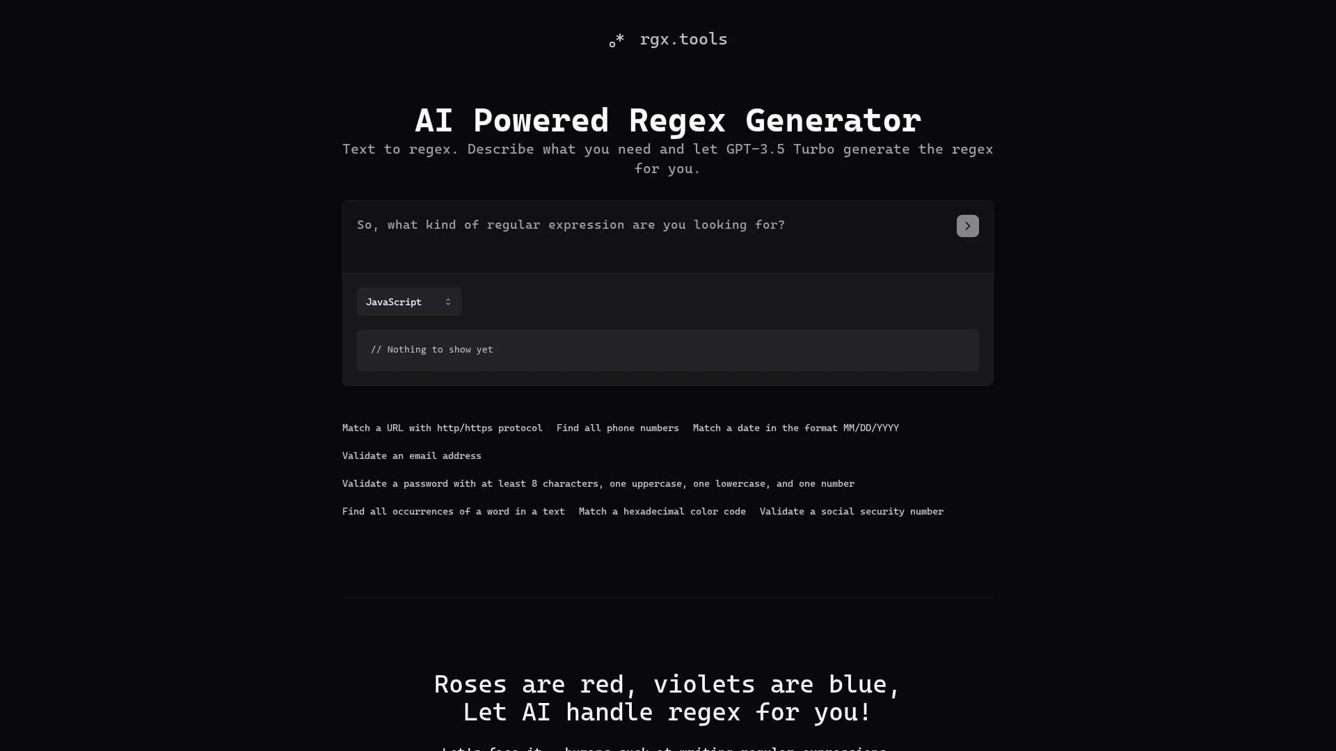 rgx-tools homepage