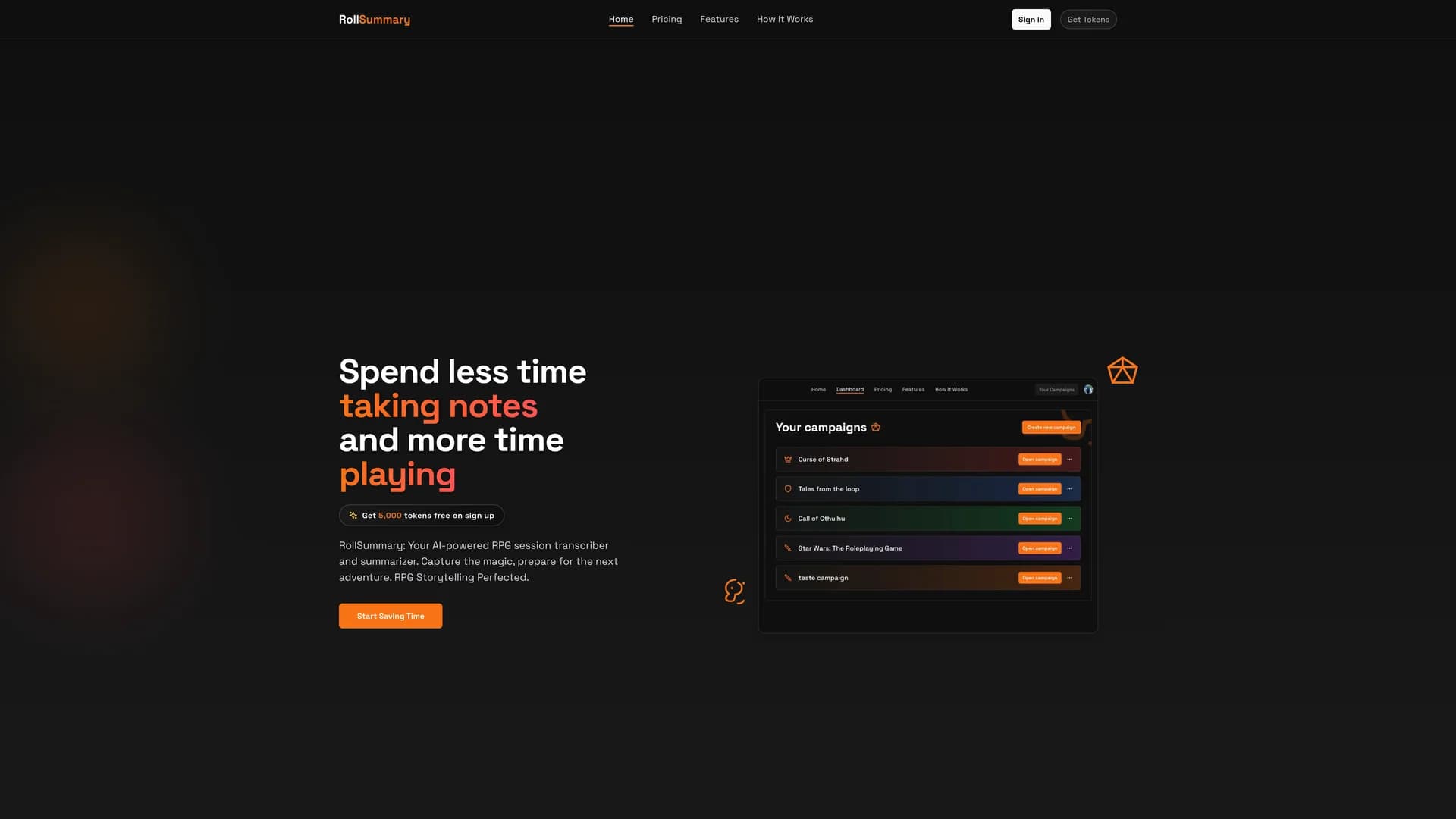 rollsummary homepage