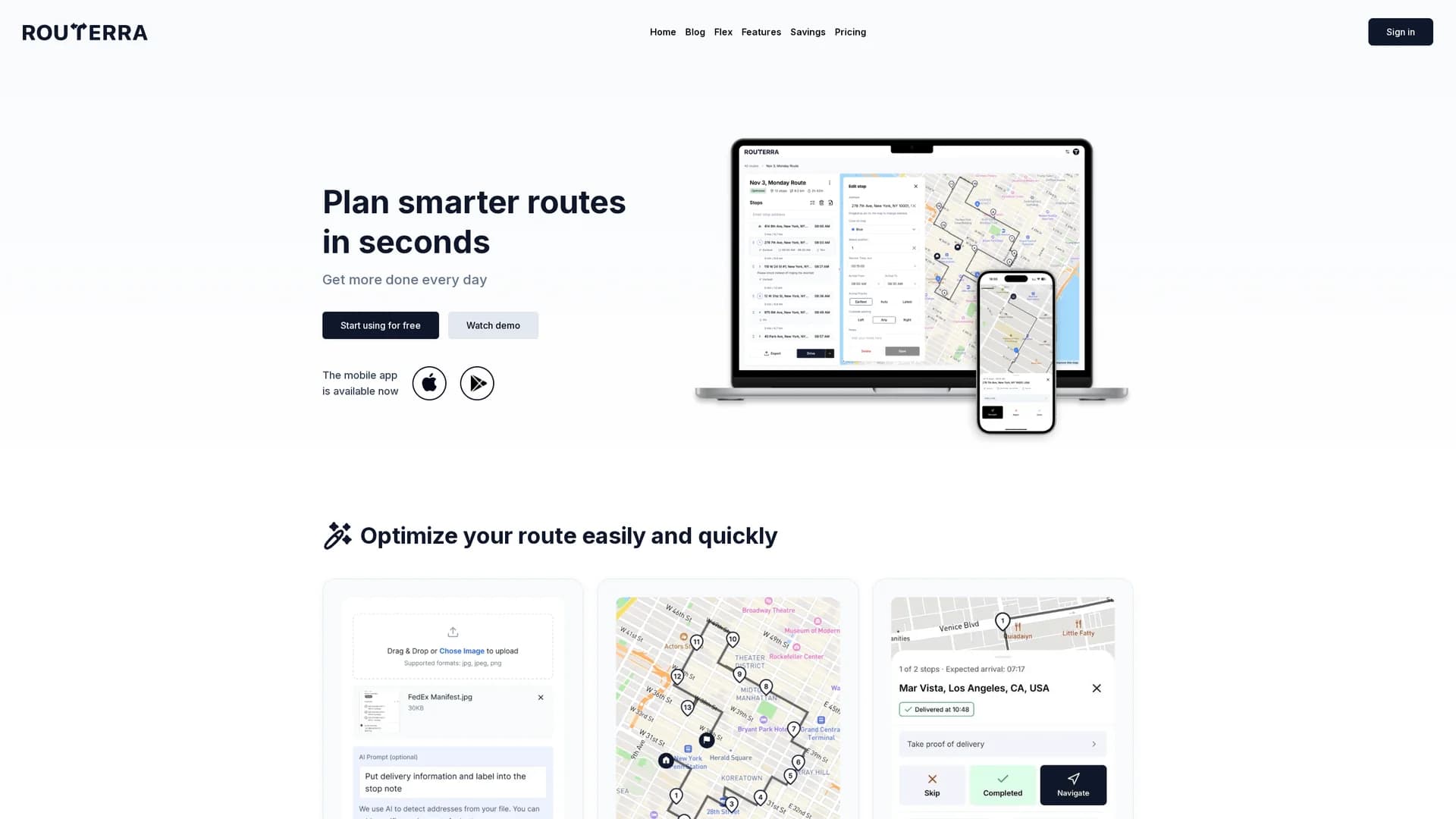 routerra homepage