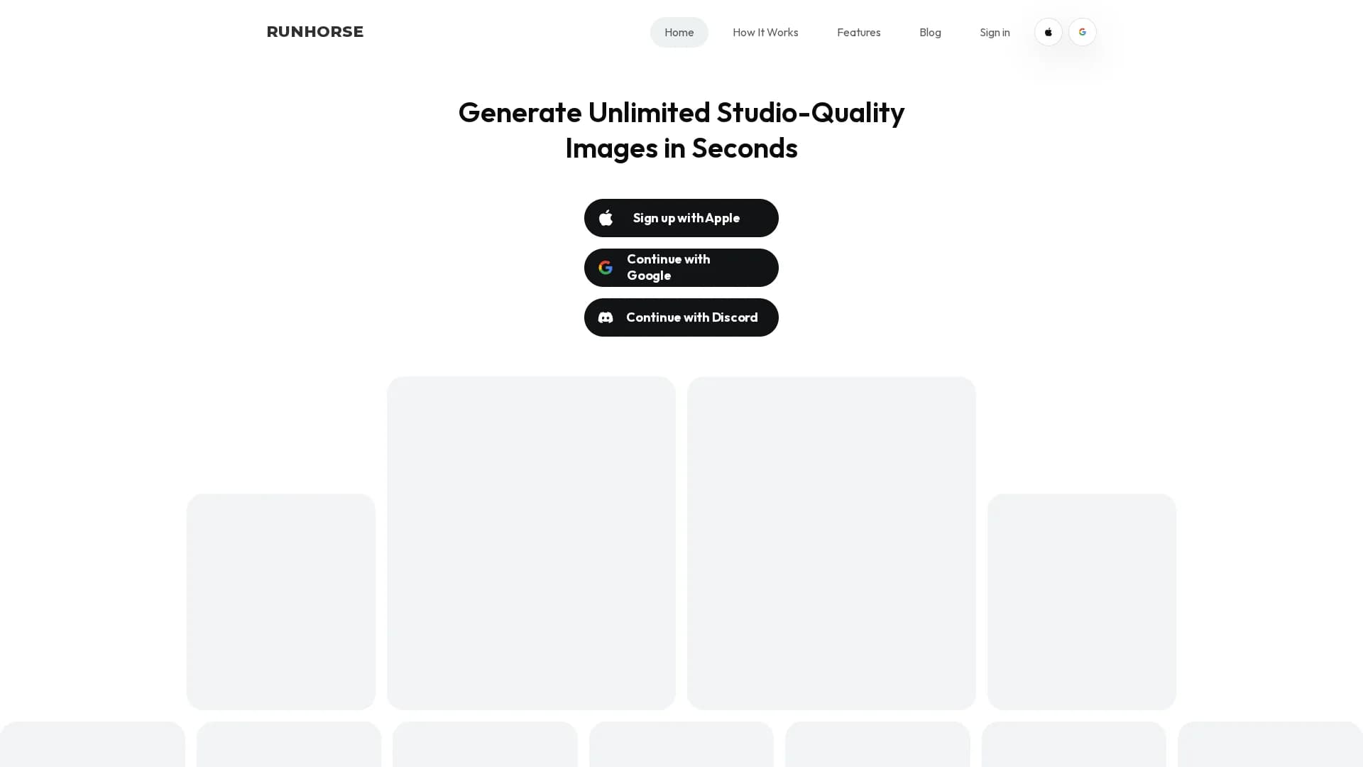 runhorse-ai homepage