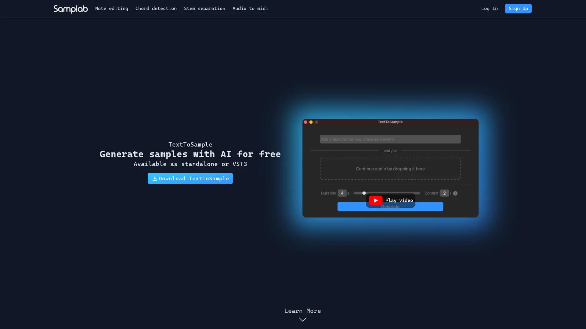 samplab homepage