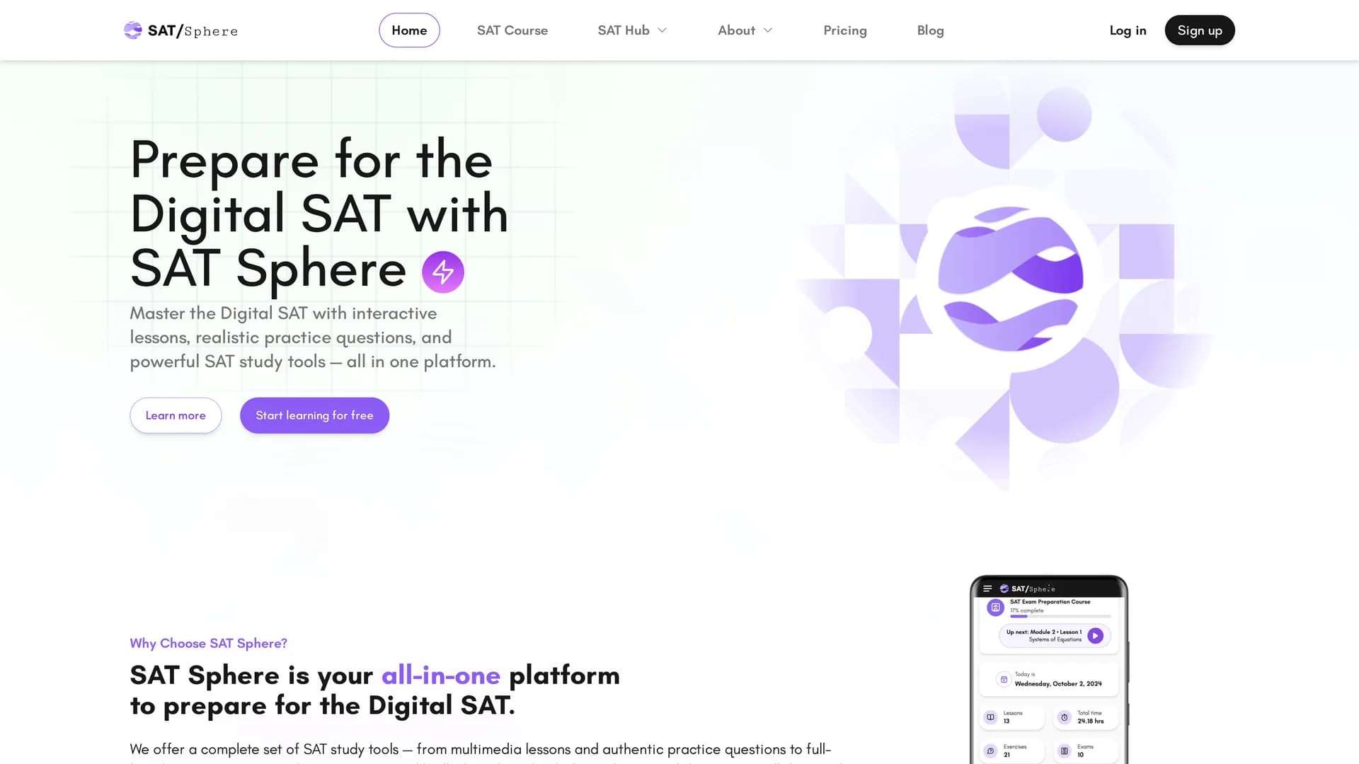 sat-sphere homepage