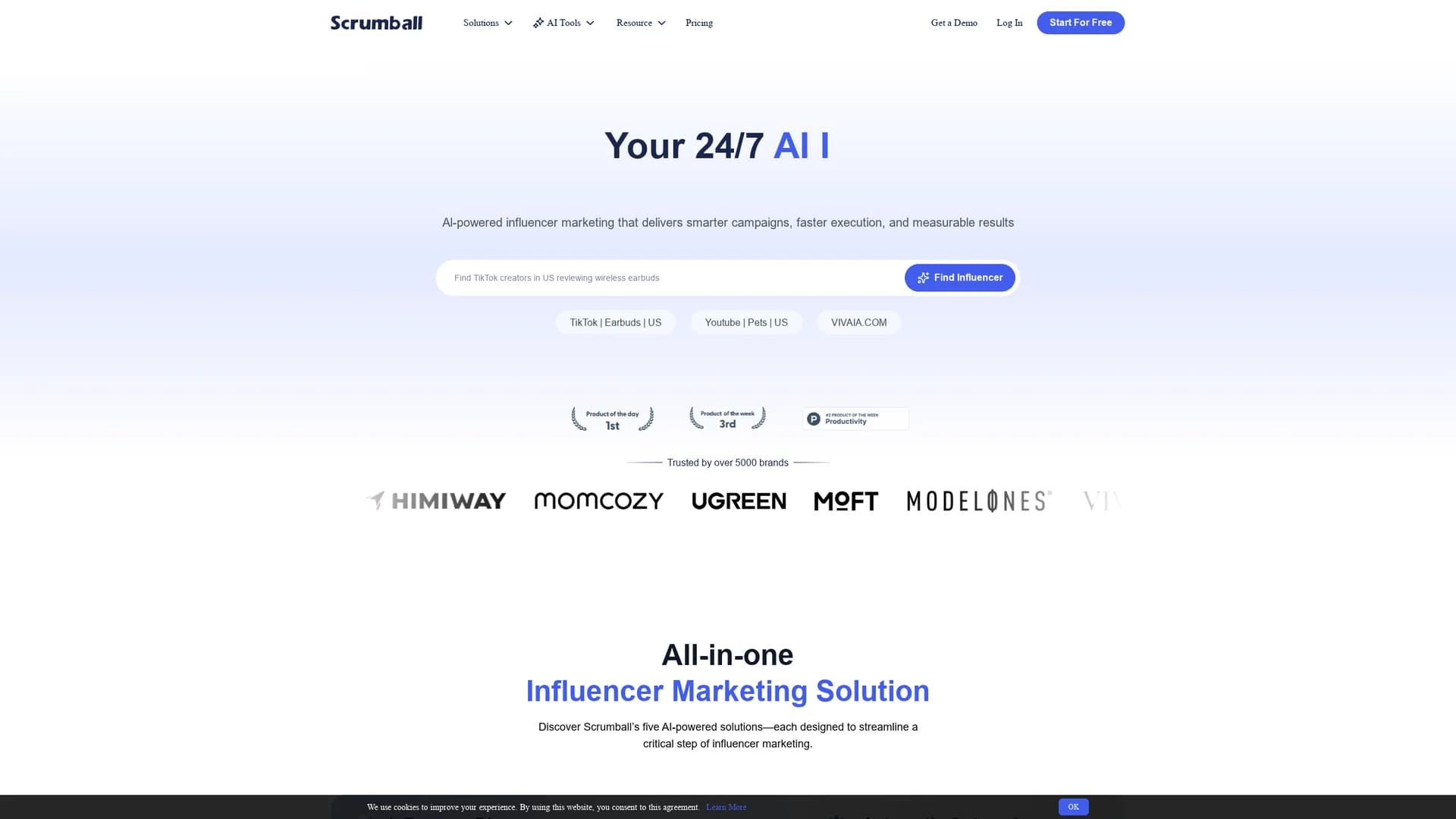 scrumball homepage