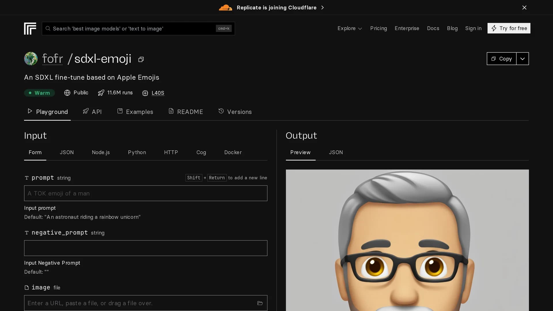 sdxl-emoji homepage
