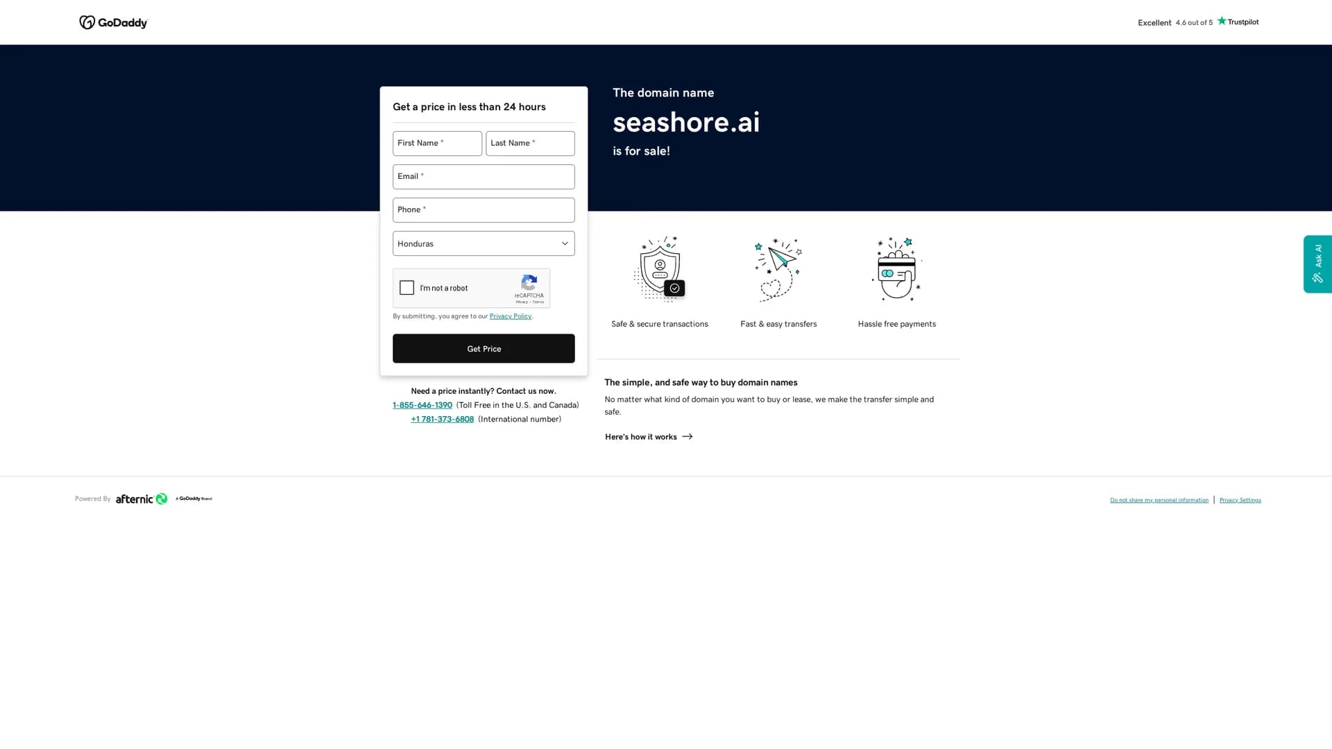 seashore-ai homepage