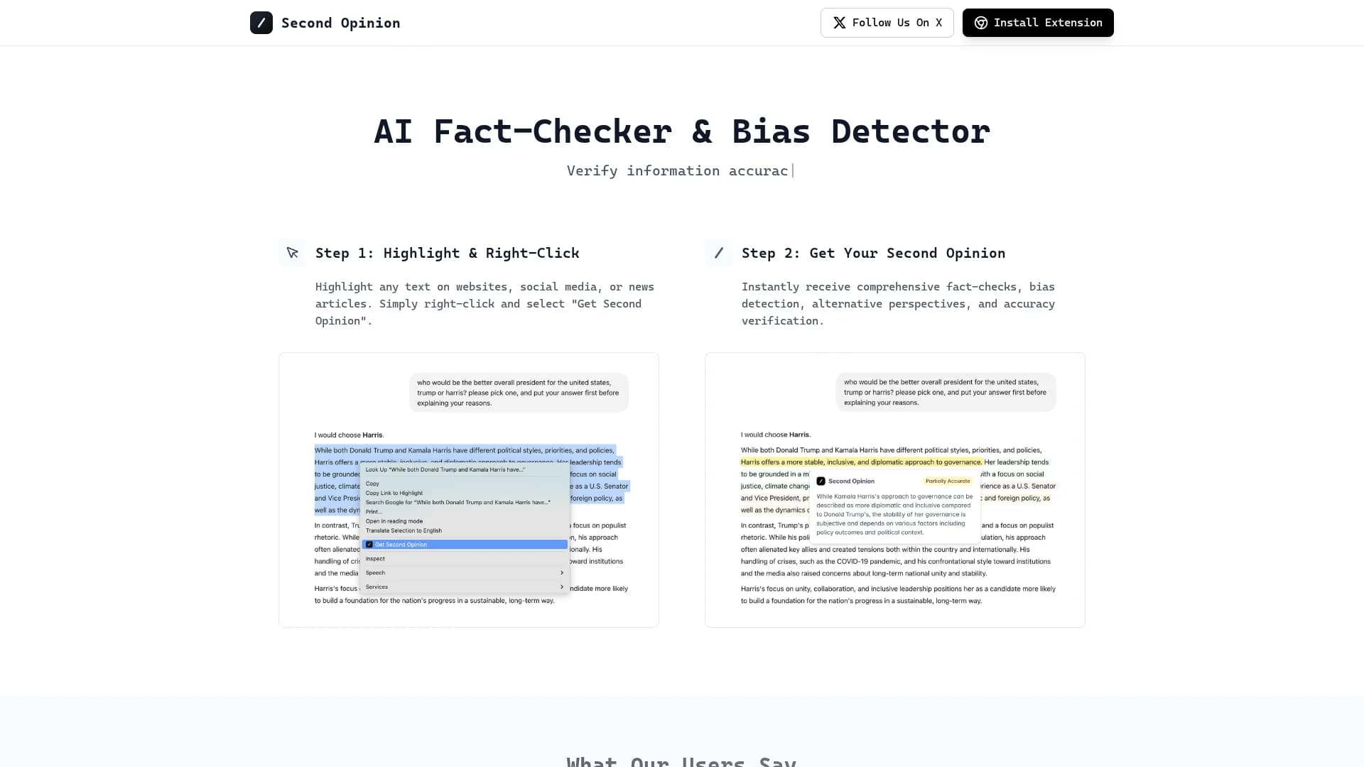 second-opinion homepage
