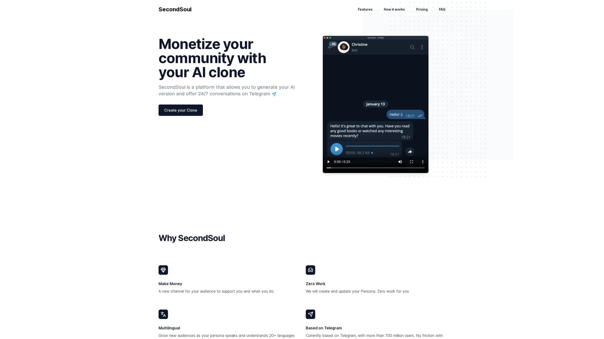 secondsoul homepage