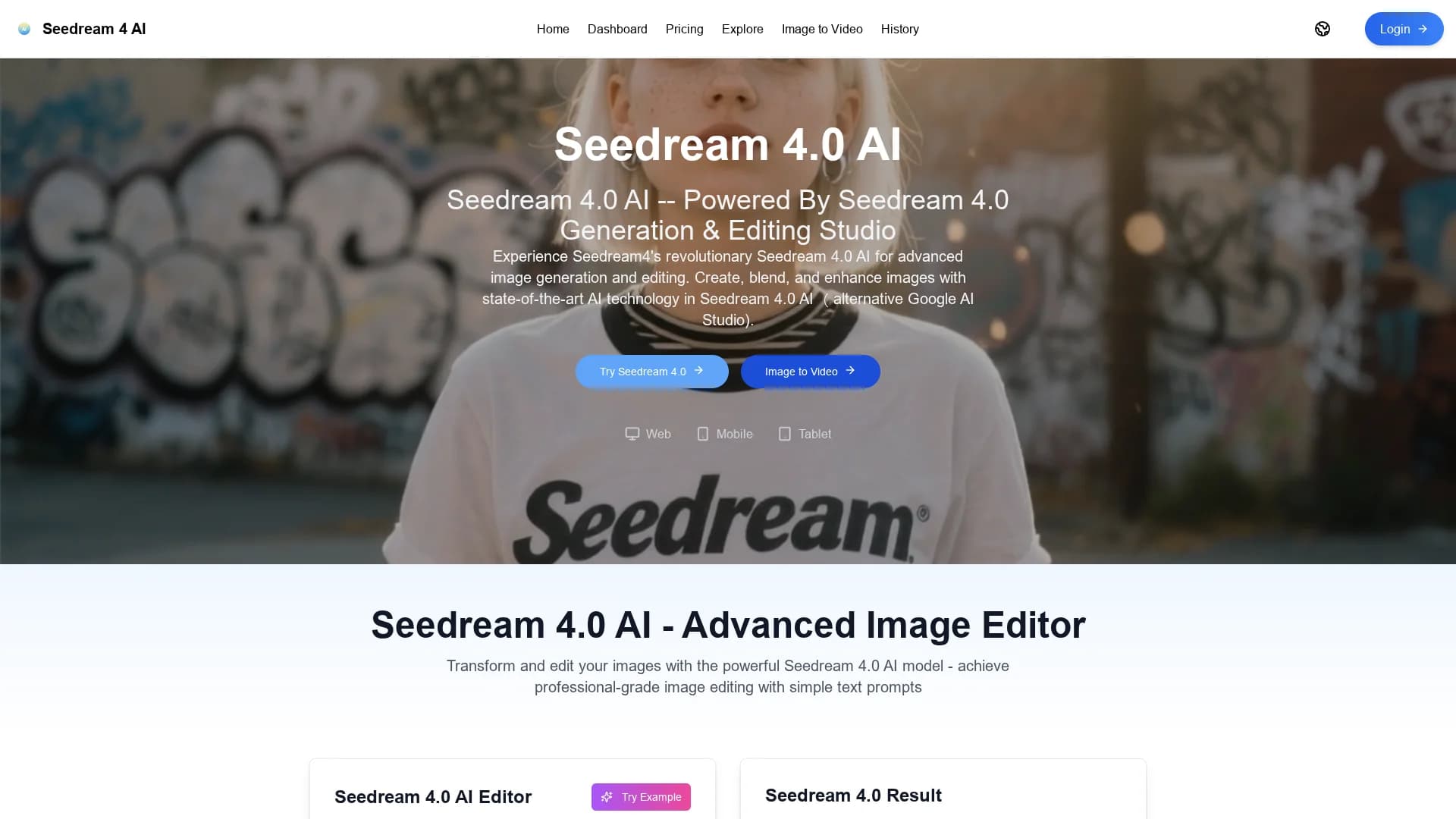 seedream-4-0-ai homepage