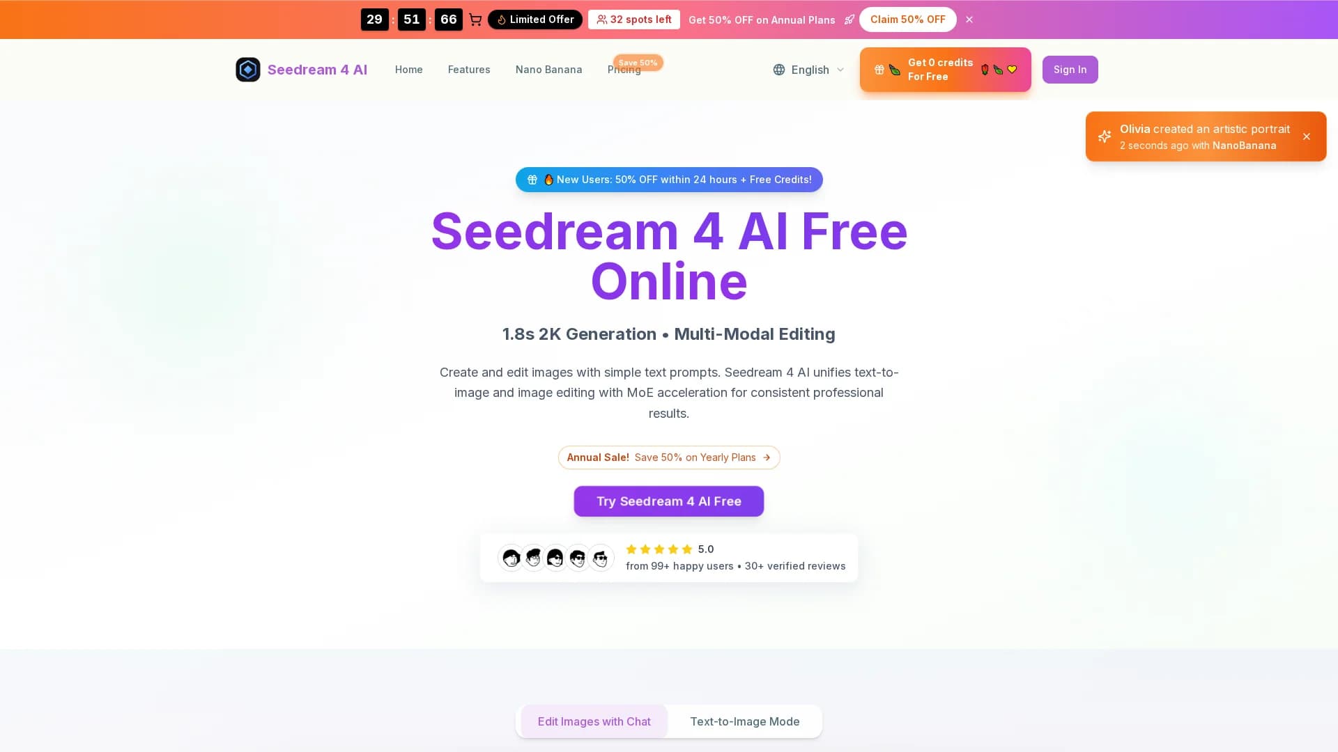 seedream4ai-org homepage