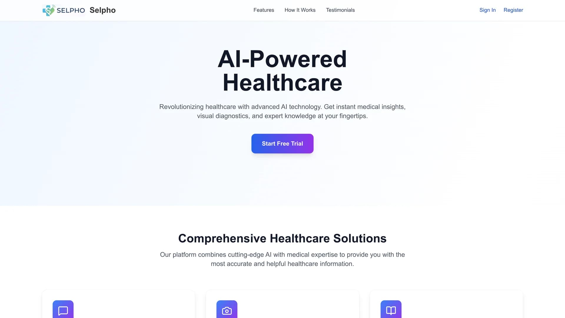 selpho homepage