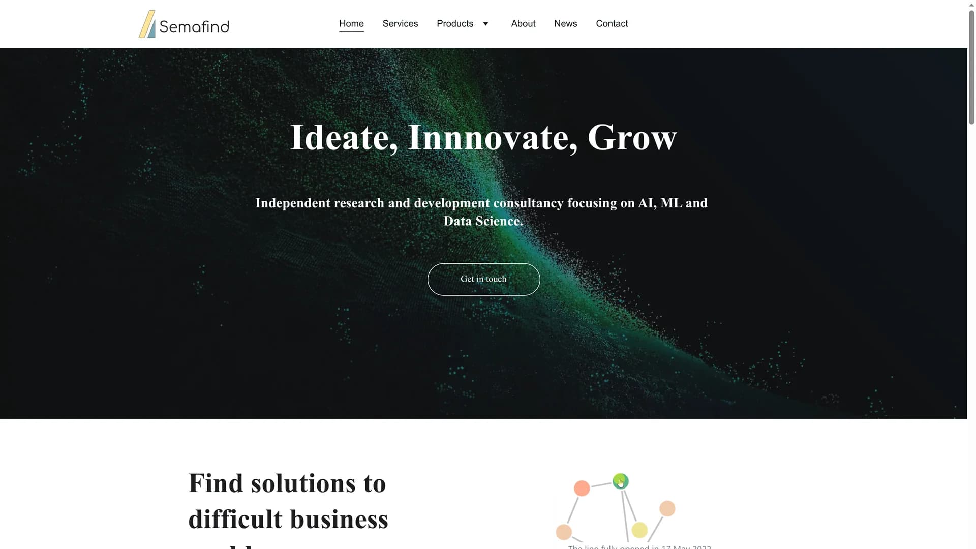 semafind homepage