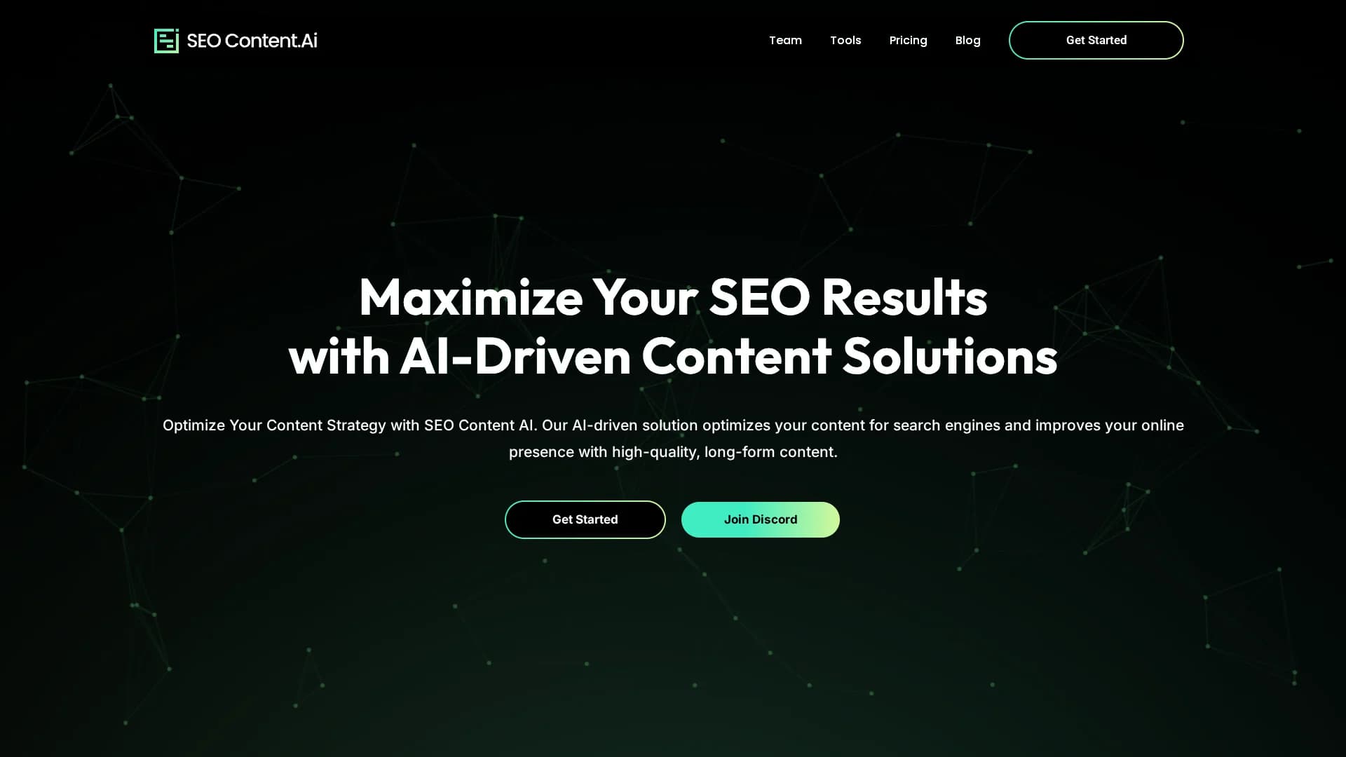 seo-content-ai homepage
