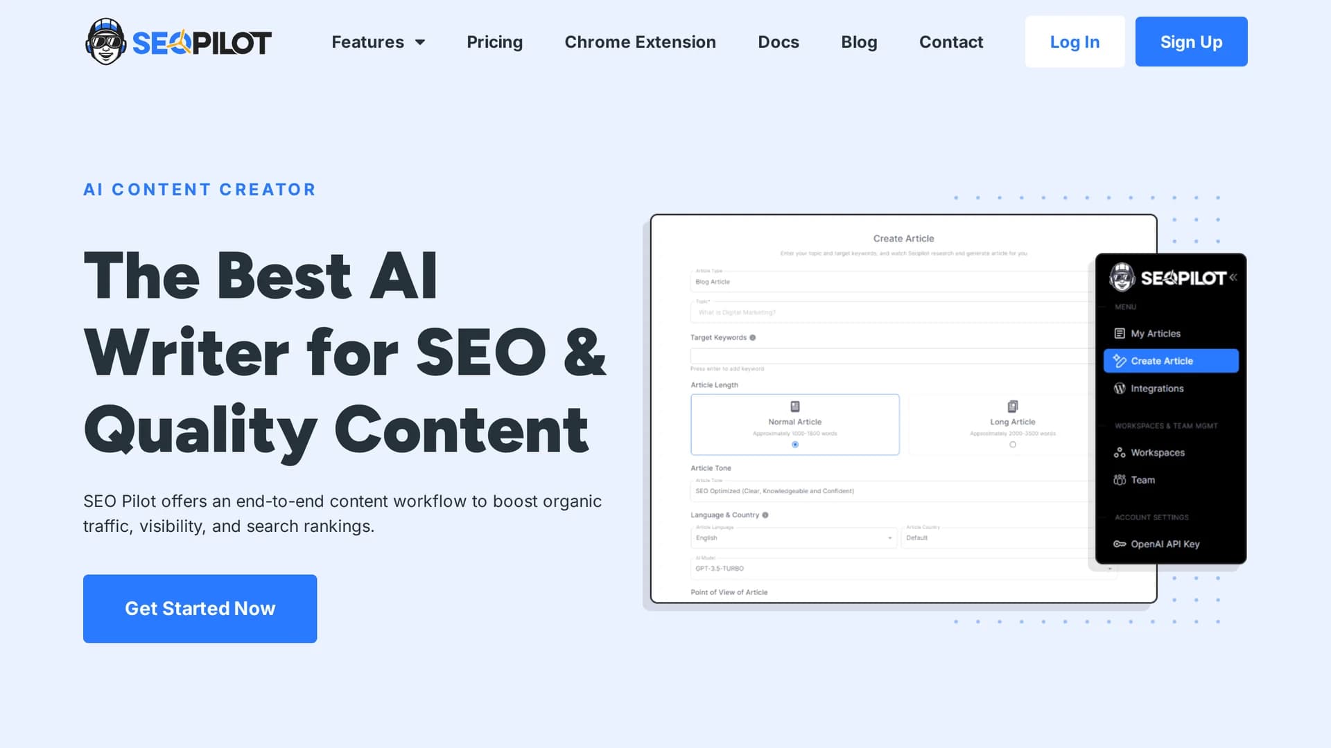 seopilot homepage