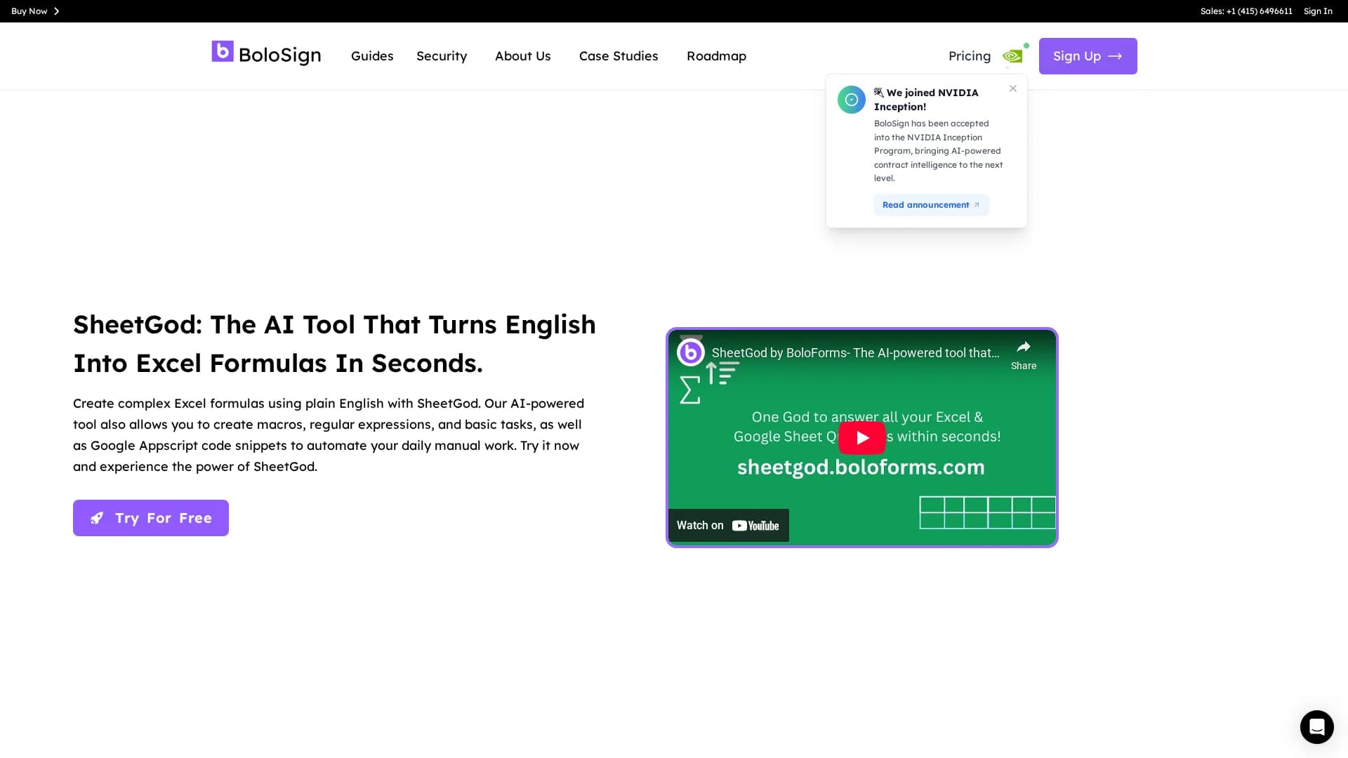 sheetgod homepage