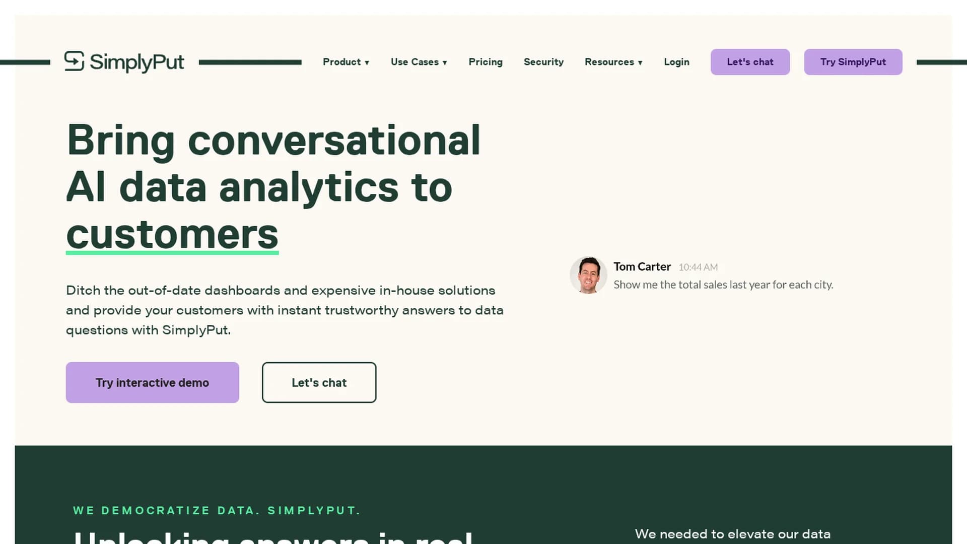 simplyput homepage