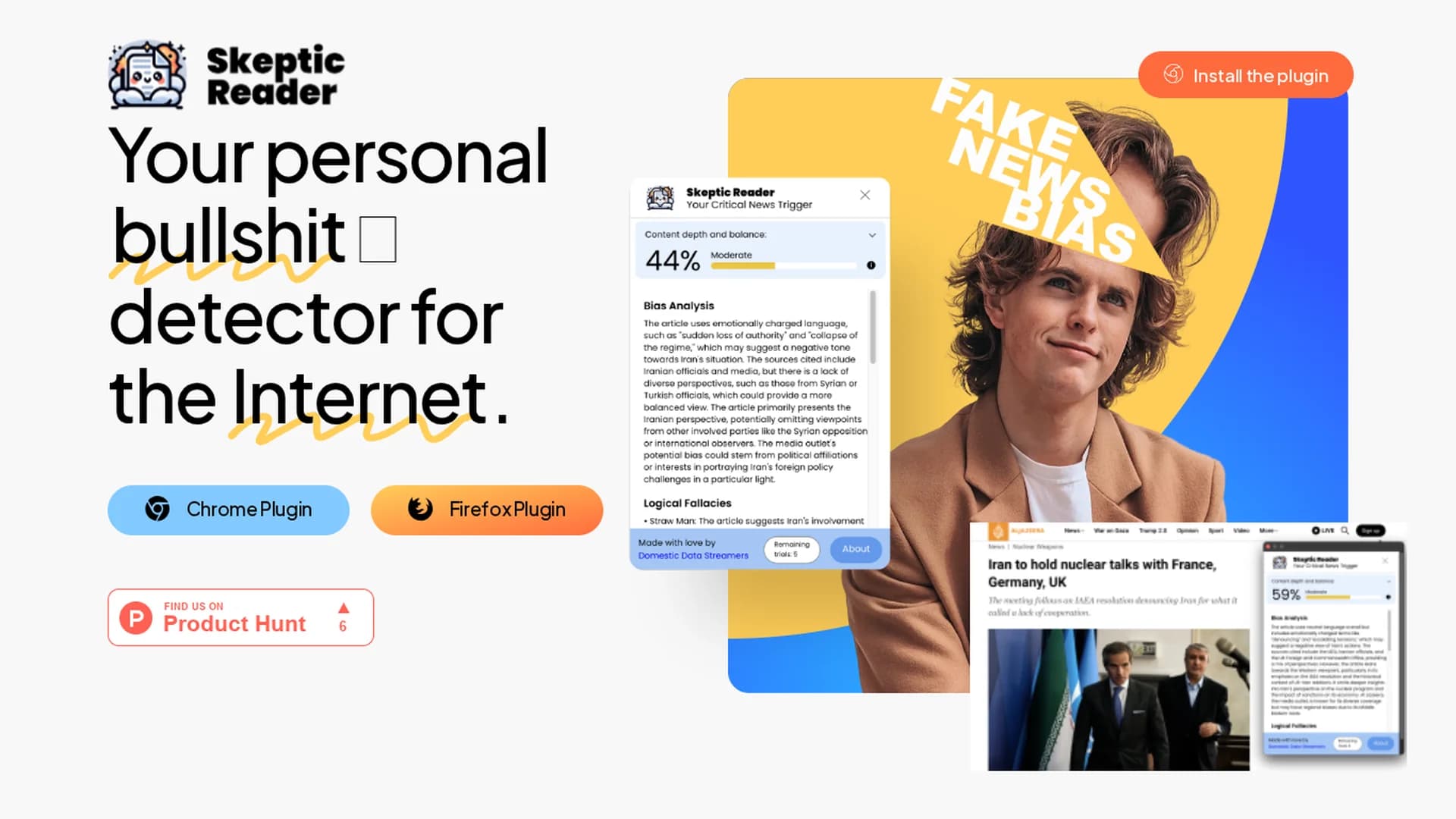 skeptic-reader homepage