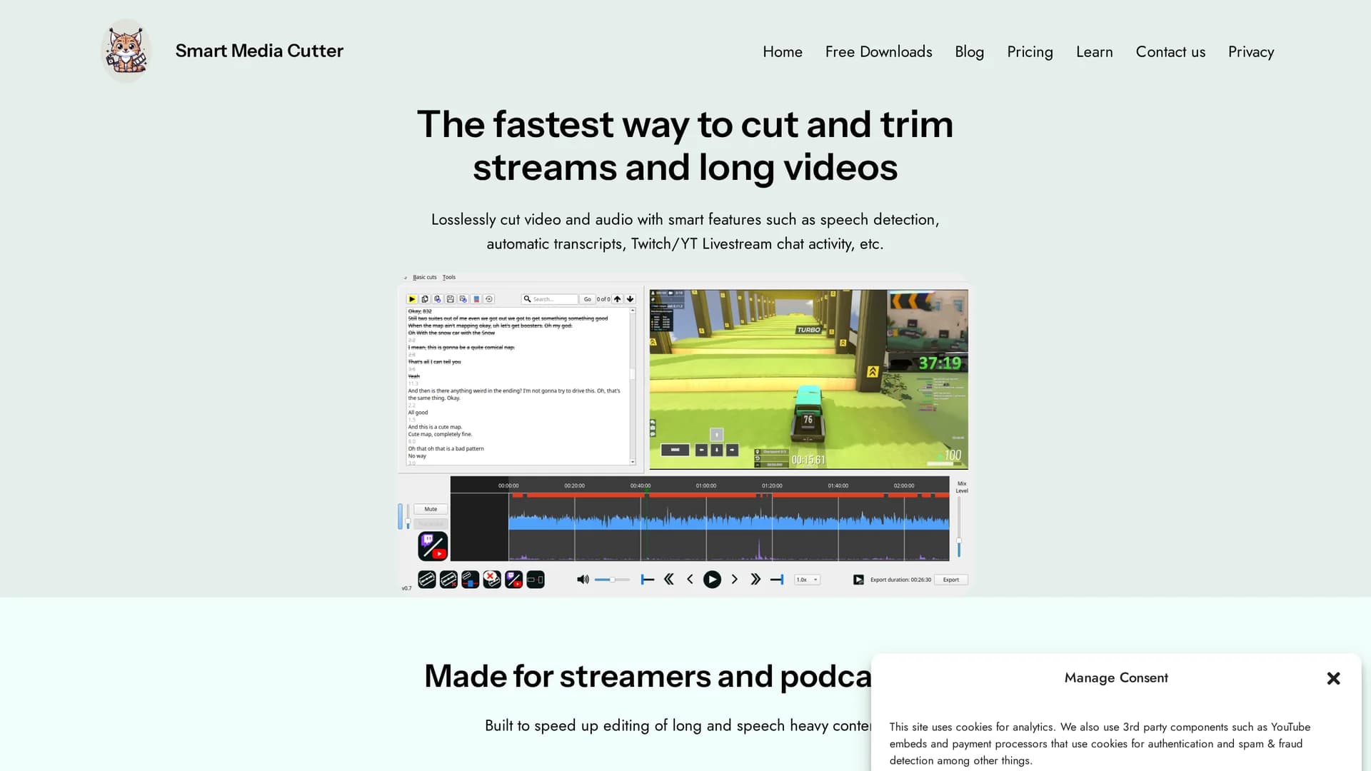 smart-media-cutter homepage