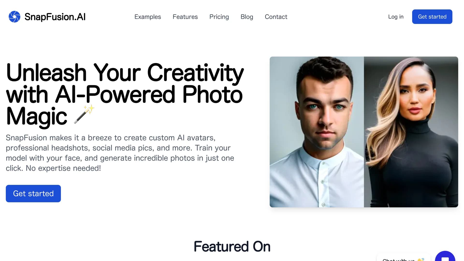 snapfusion-ai homepage