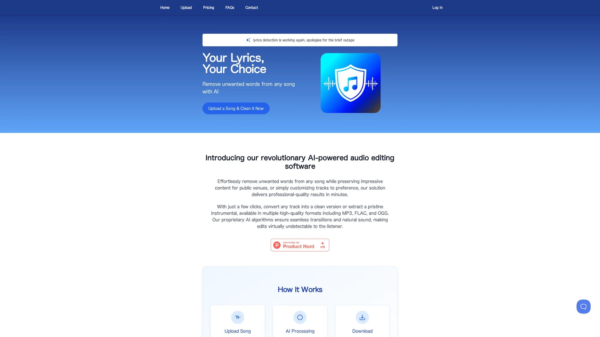 songcleaner homepage