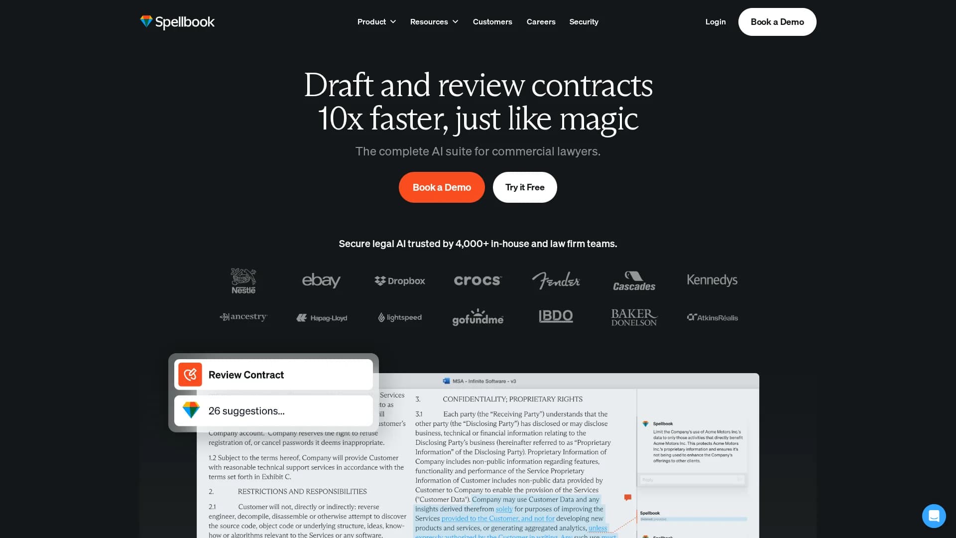 spellbook homepage