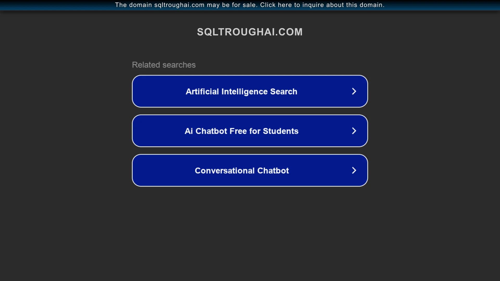 sqltoughai homepage