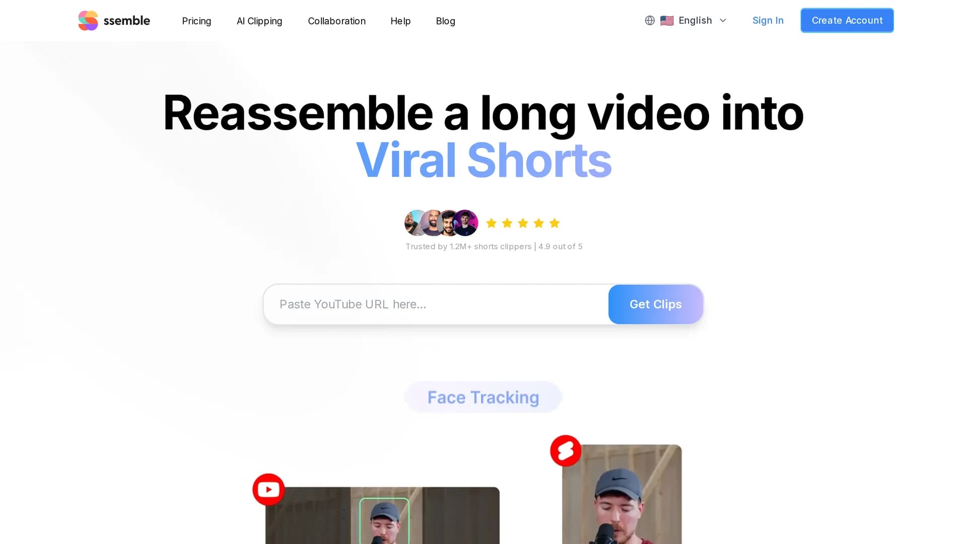 ssemble homepage