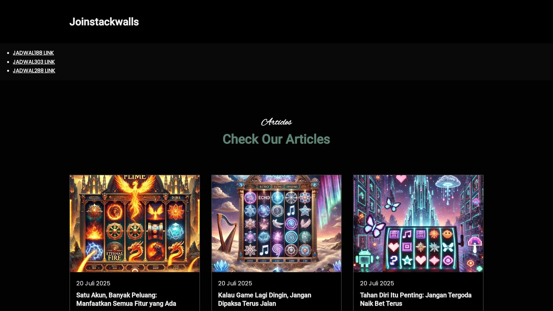 stackwalls-ai homepage