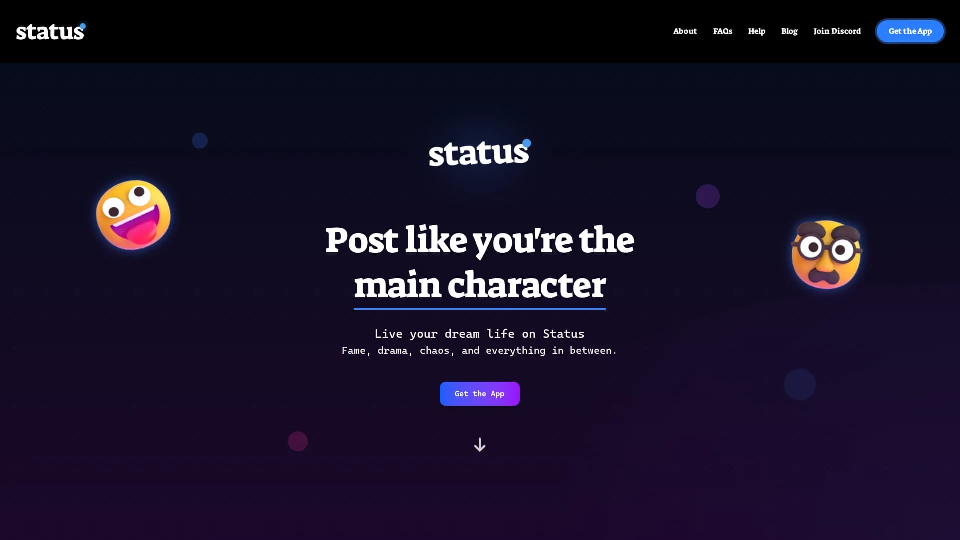 status-ai homepage