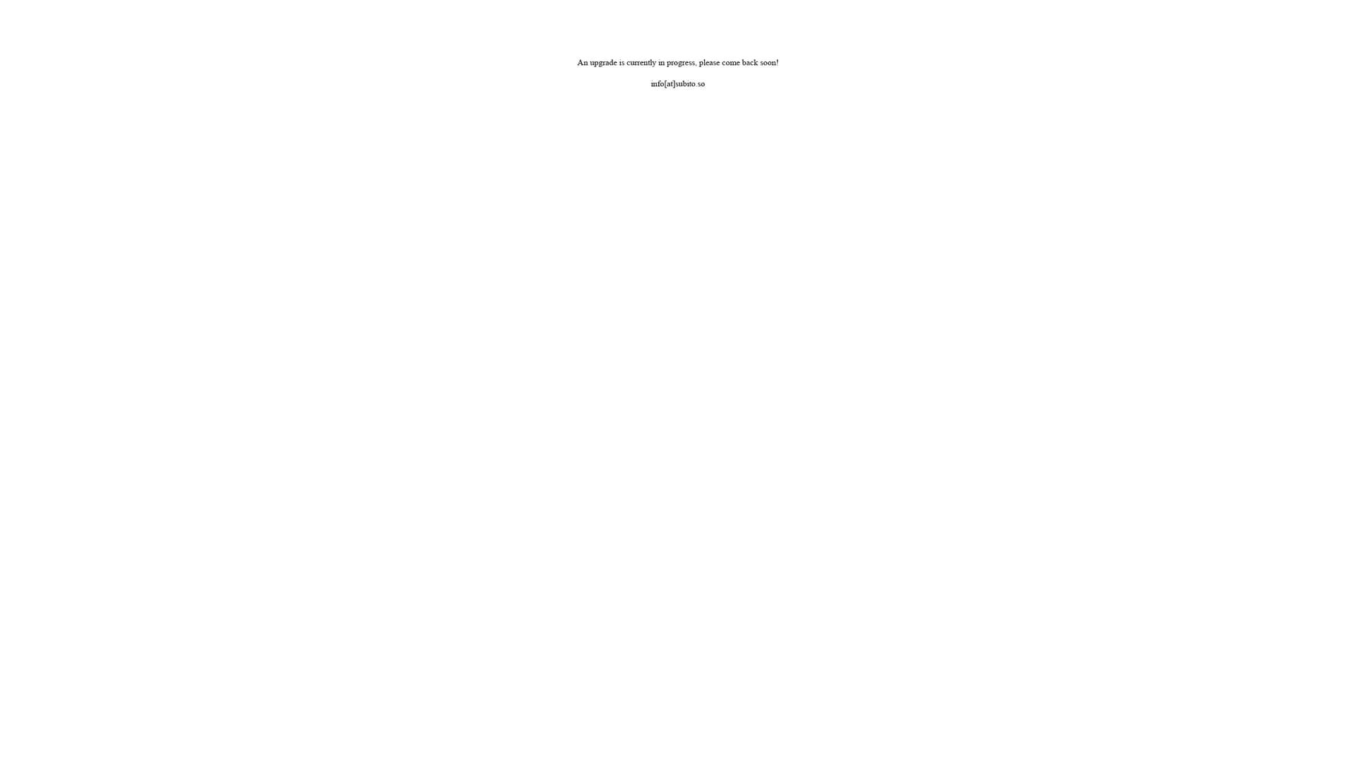 subito-beta homepage