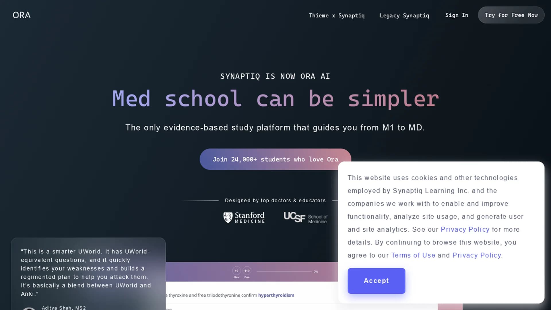 synaptiq homepage