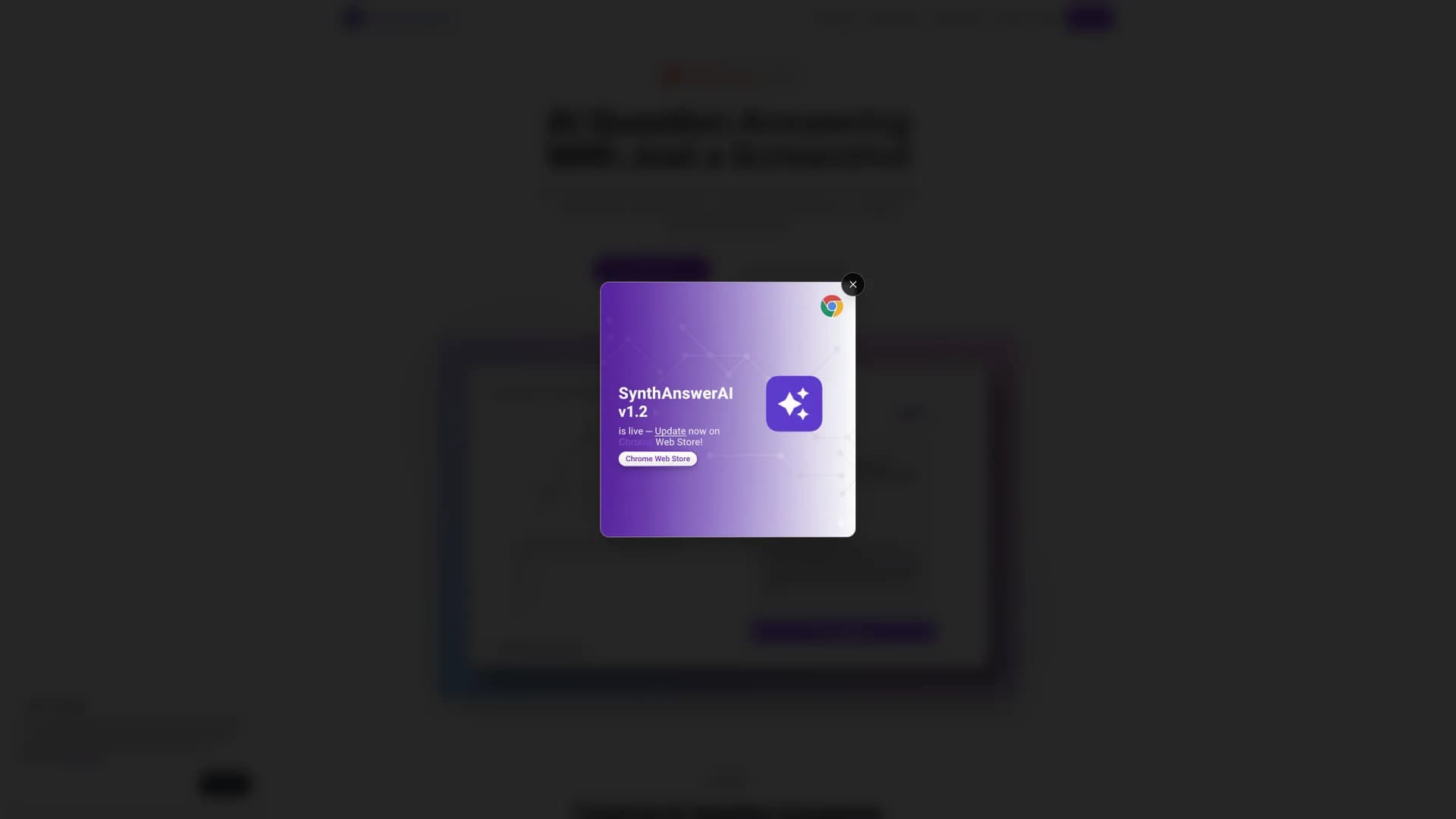 synthanswer-ai homepage
